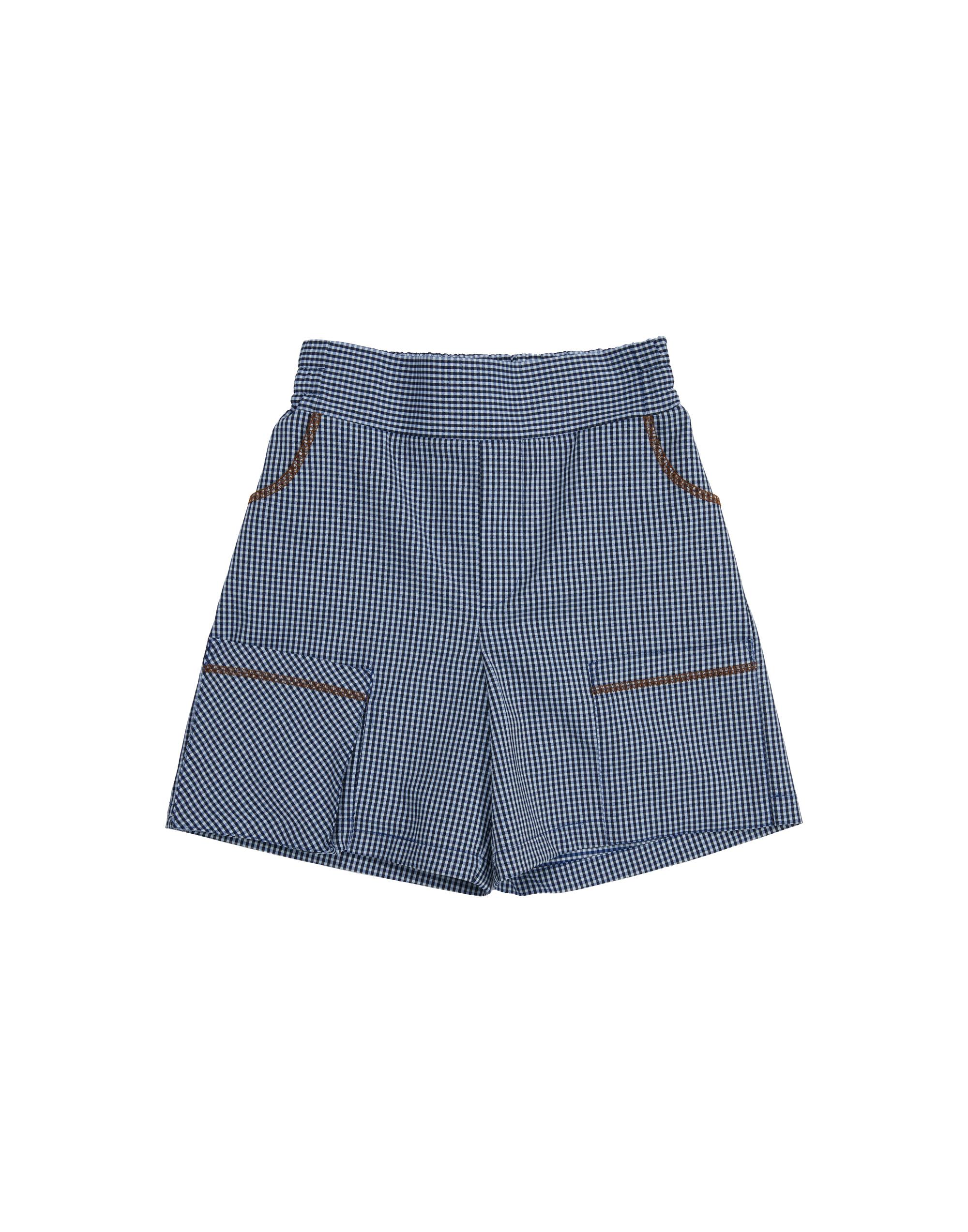 Karyoka Dikişli Yanları Ve Paçası Cepli Lacivert Şort - junior, designer dresses, bachelorette, party dresses and graduation dresses.