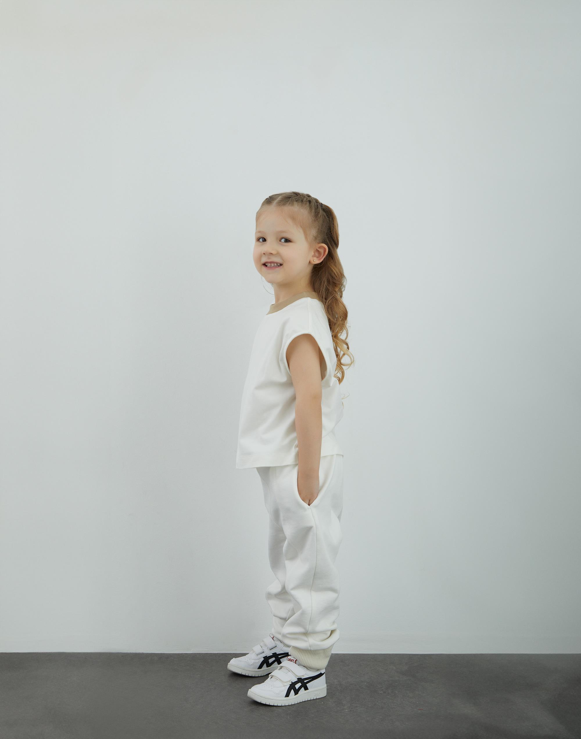 Kontrast Yaka Detaylı Kolsuz Ekru T shirt - junior, designer dresses, bachelorette, party dresses and graduation dresses.