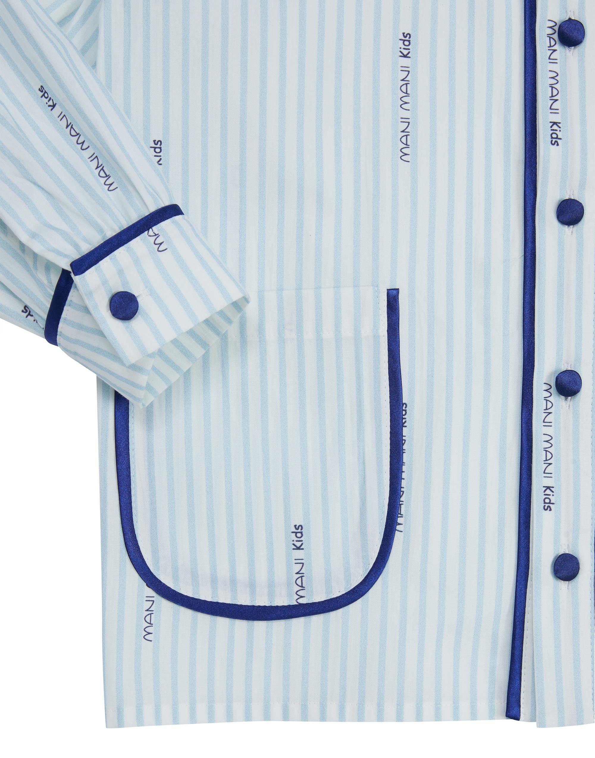 LACİVERT BİYELİ DESENLİ ÖNDEN CEPLİ PİJAMA ÜSTÜ - junior, designer dresses, bachelorette, party dresses and graduation dresses.