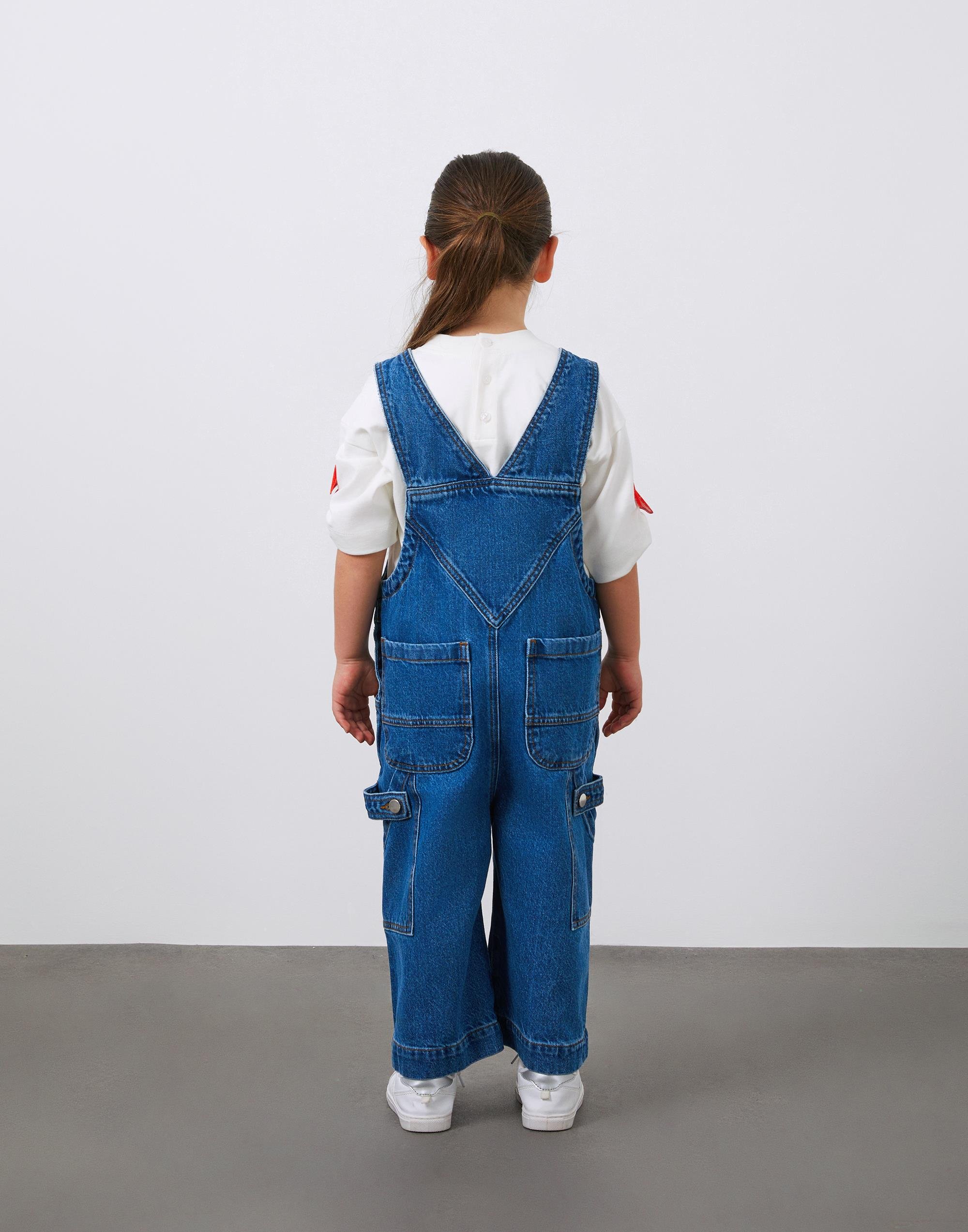 Mavi Jean Kız Çocuk Salopet Tulum - junior, designer dresses, bachelorette, party dresses and graduation dresses.