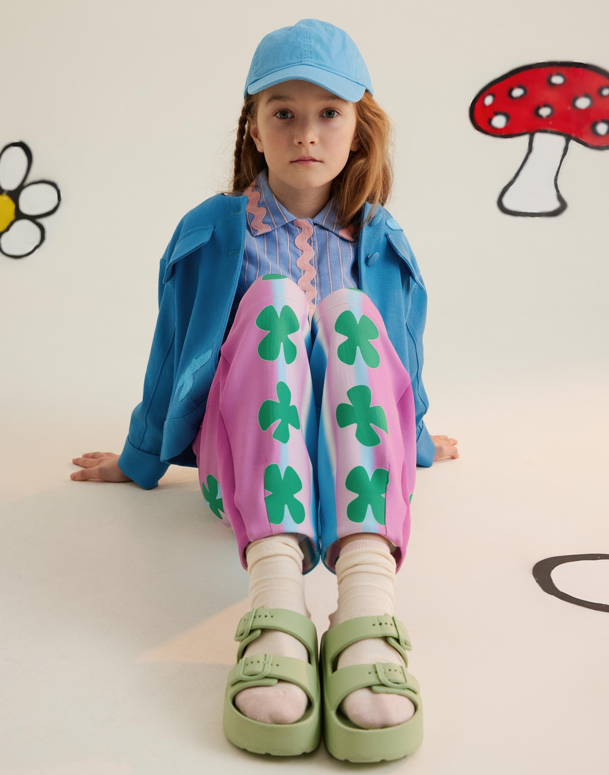 Mavi Kuş Nakışlı Mavi Ceket - junior, designer dresses, bachelorette, party dresses and graduation dresses.