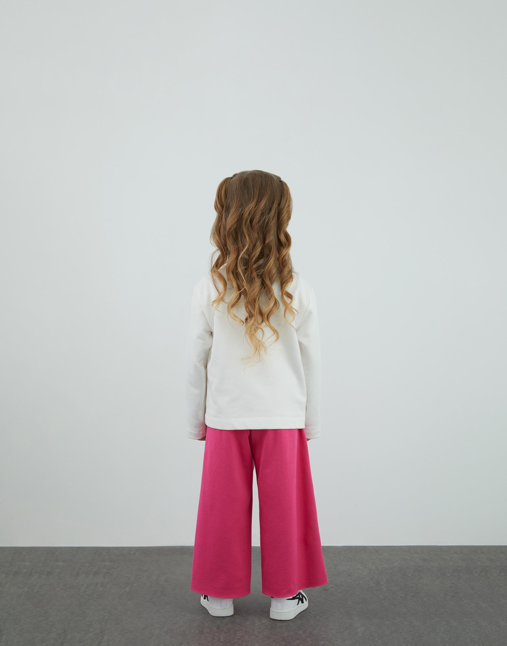 Nakış Detaylı Dik Yaka Ekru Sweatshirt - junior, designer dresses, bachelorette, party dresses and graduation dresses.