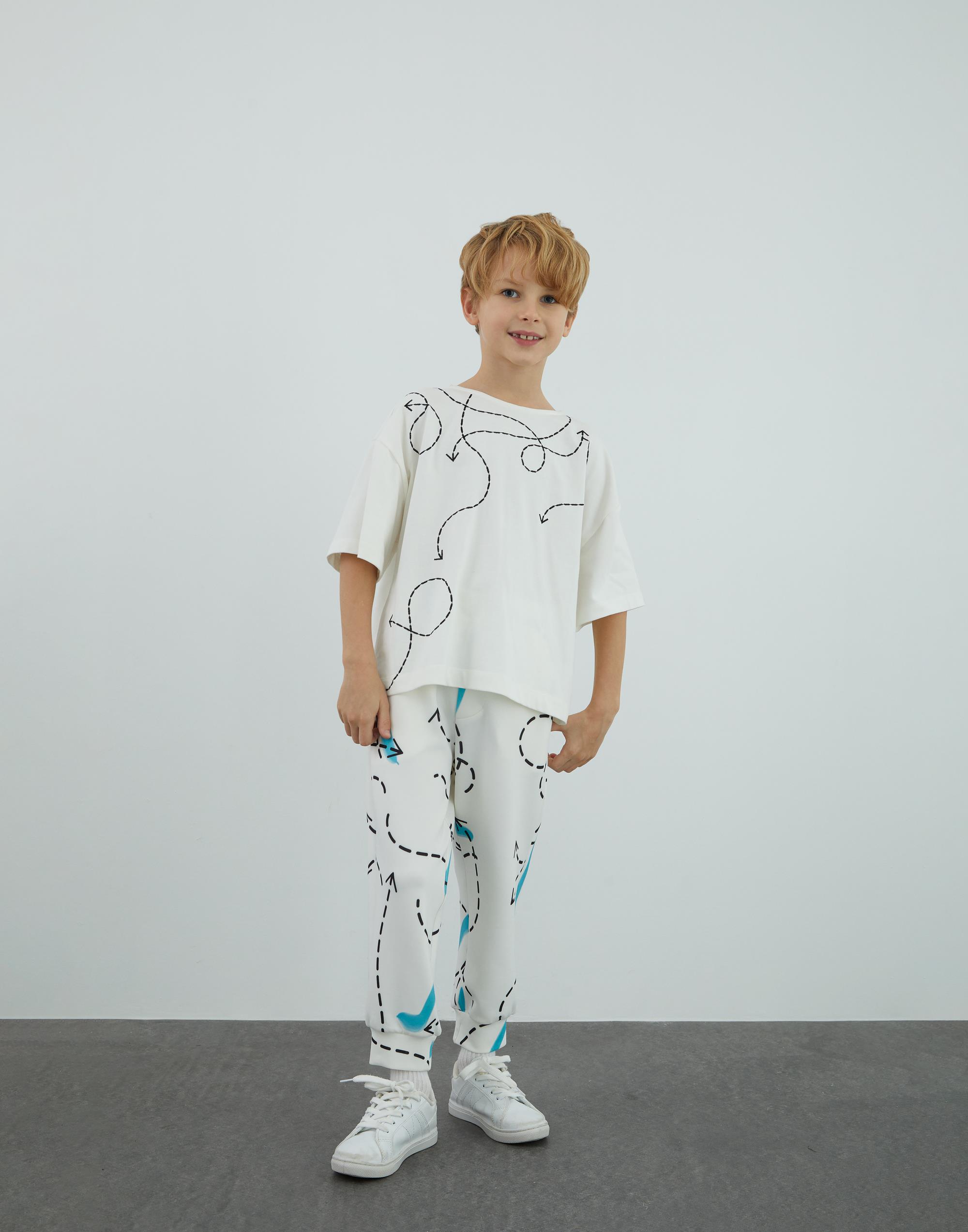 Embroidery Detailed Ecru T Shirt - junior, designer dresses, bachelorette, party dresses and graduation dresses.