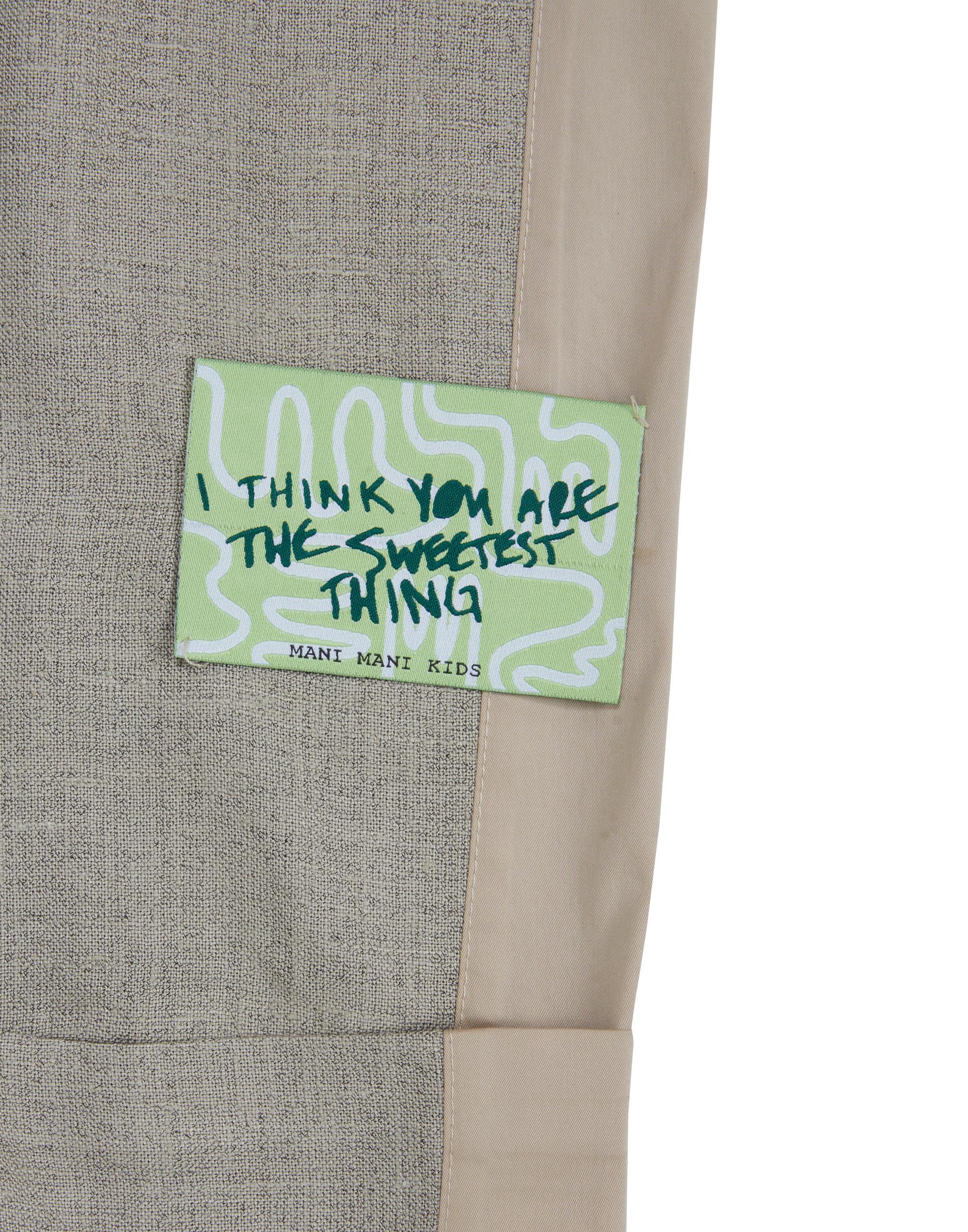 Önü Pileli Yanları Çizgili Bej Pantolon - junior, designer dresses, bachelorette, party dresses and graduation dresses.