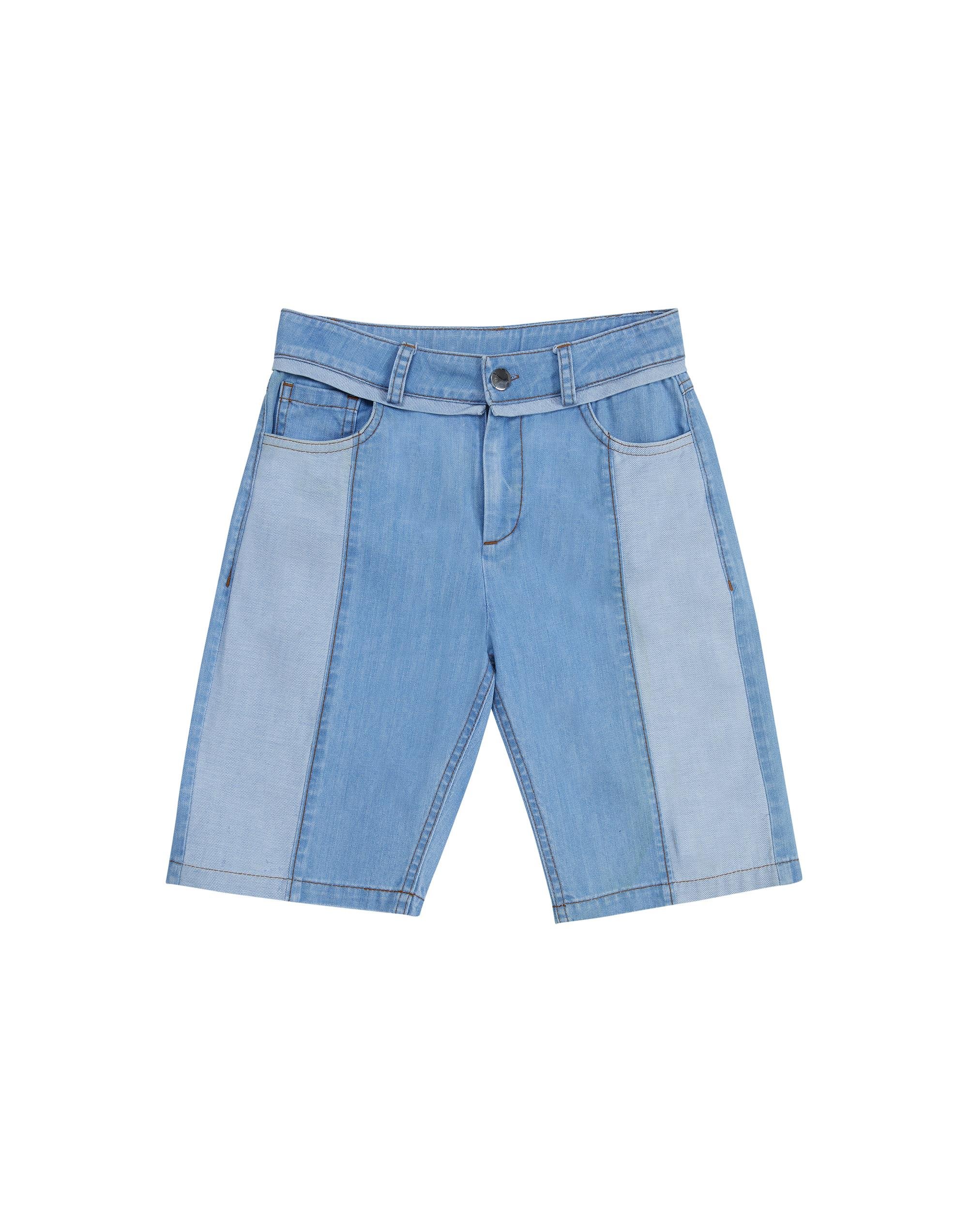 Patchwork Detaylı Jean Şort - junior, designer dresses, bachelorette, party dresses and graduation dresses.