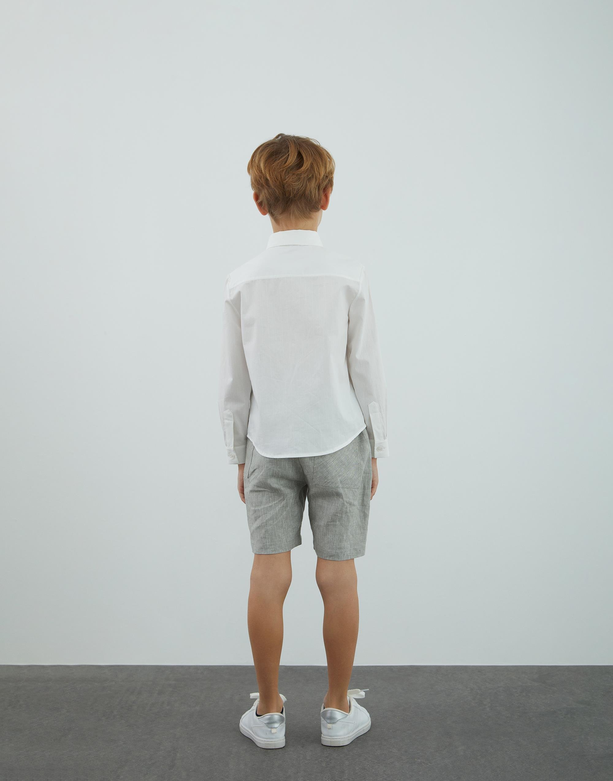 Poplin Beyaz Gömlek - junior, designer dresses, bachelorette, party dresses and graduation dresses.