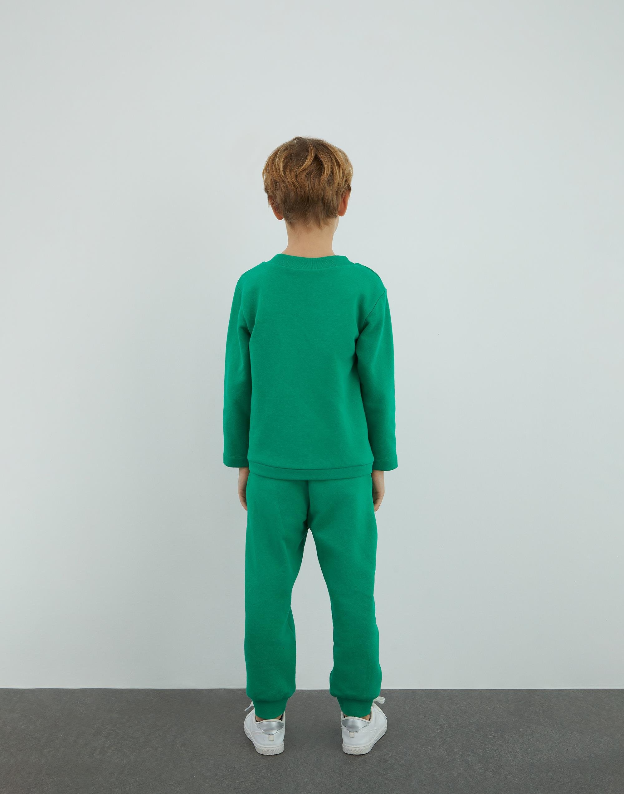 Ton İn Ton Nakışlı Yeşil Sweatshirt - junior, designer dresses, bachelorette, party dresses and graduation dresses.