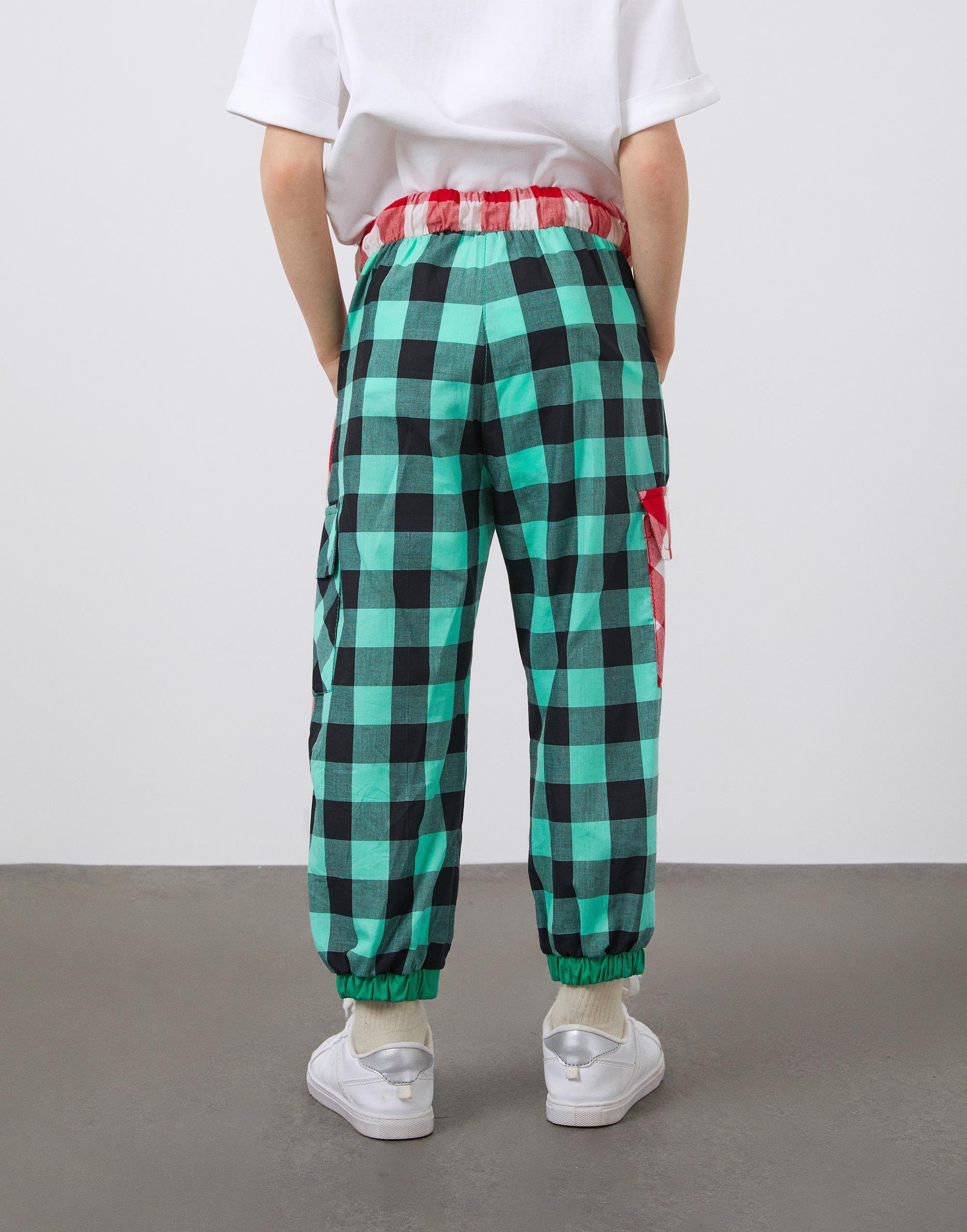 Triko ve Aplike Detaylı Kız Çocuk Kadife Pantolon - junior, designer dresses, bachelorette, party dresses and graduation dresses.