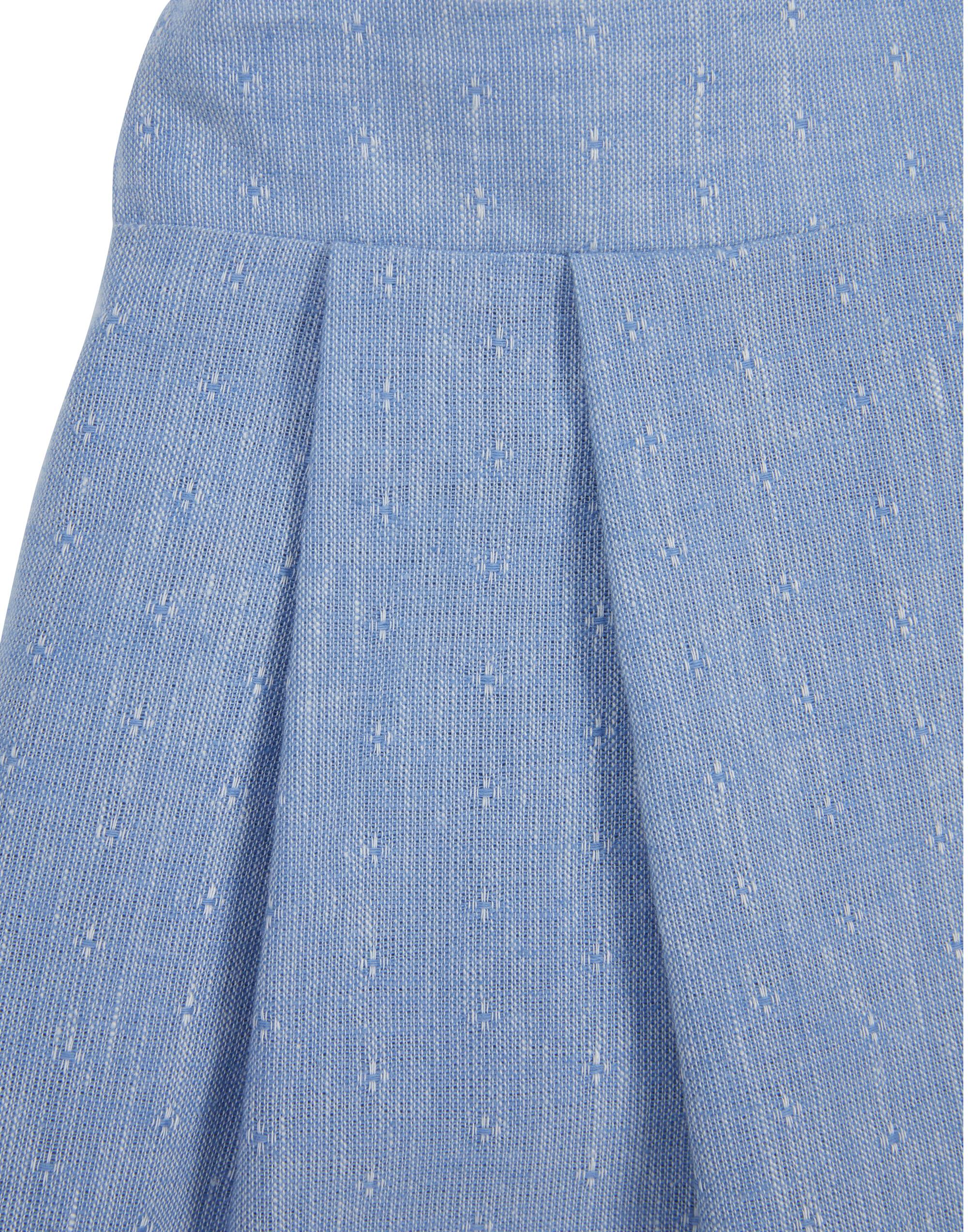 Tüvit Paça Detaylı Mavi Etek - junior, designer dresses, bachelorette, party dresses and graduation dresses.