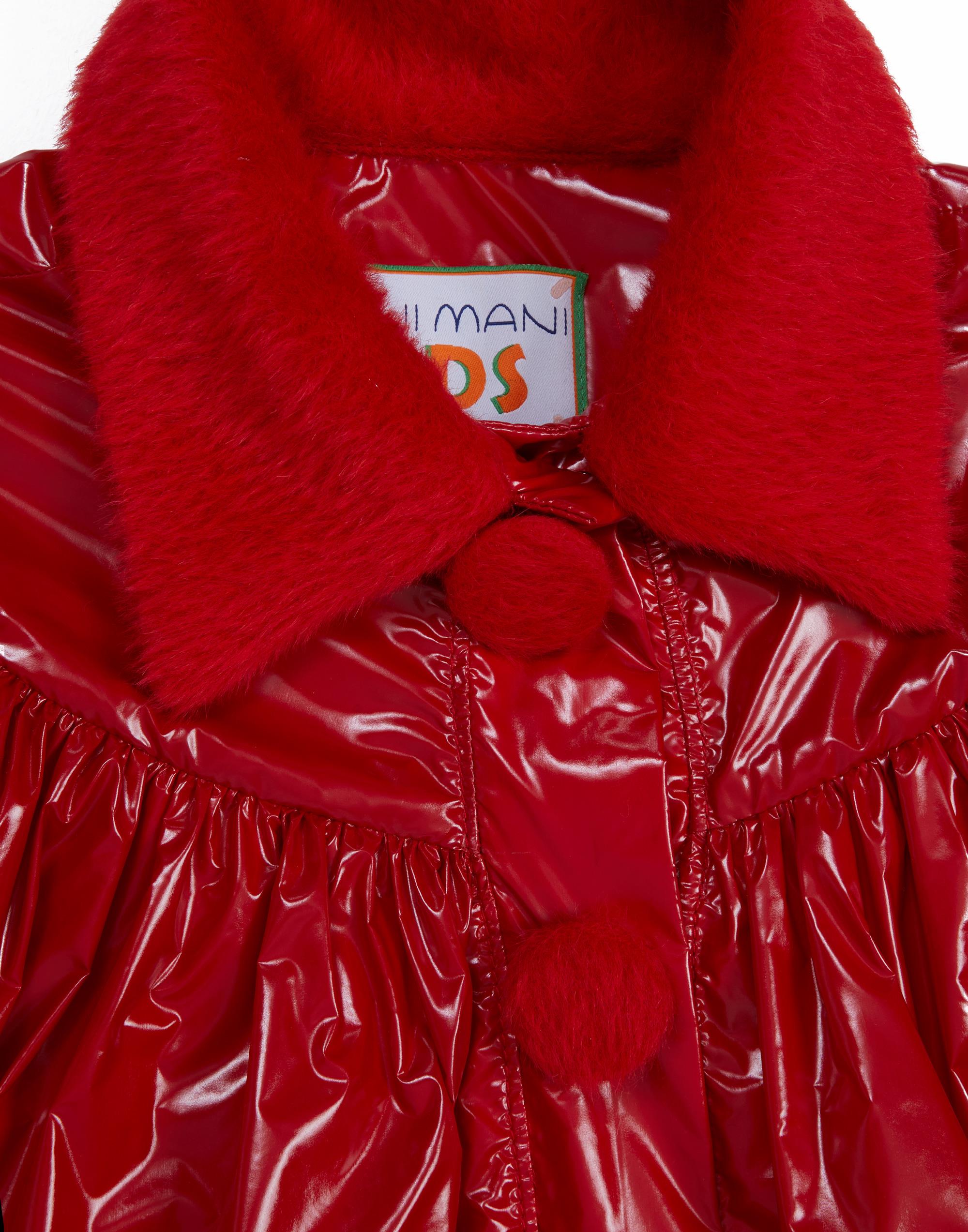 TÜYLÜ YAKALI DESENLİ ASTARLI İÇTEN DÜDÜK DETAYLI YAĞMURLUK KABAN - junior, designer dresses, bachelorette, party dresses and graduation dresses.