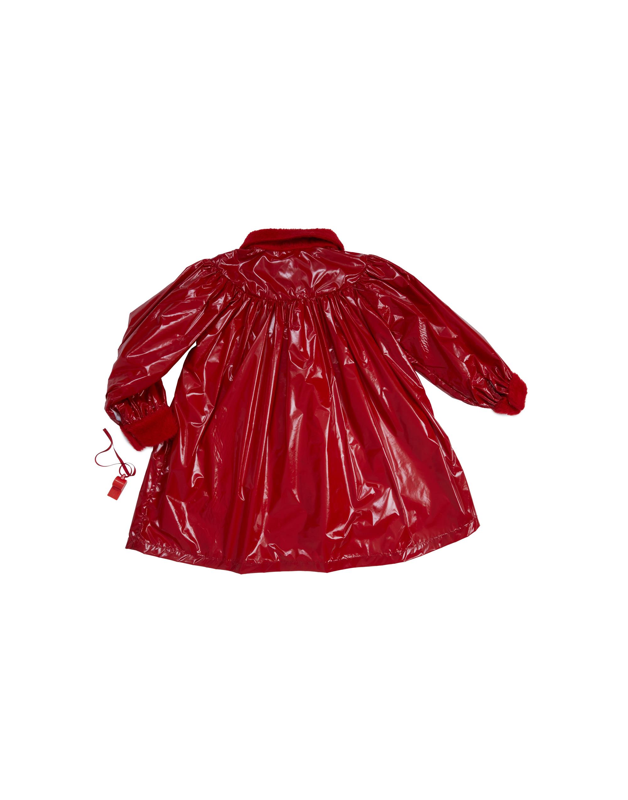 TÜYLÜ YAKALI DESENLİ ASTARLI İÇTEN DÜDÜK DETAYLI YAĞMURLUK KABAN - junior, designer dresses, bachelorette, party dresses and graduation dresses.