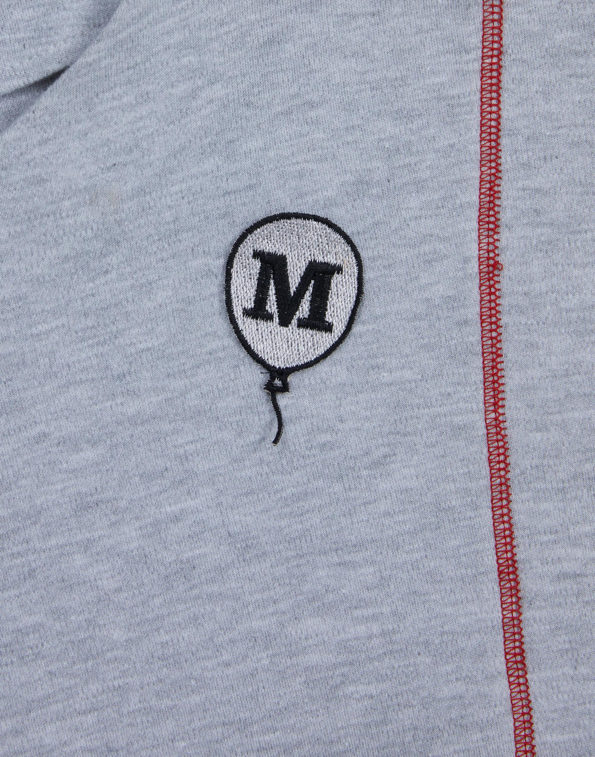 Yakası Çıtçıt Detaylı Kısa Gri T-Shirt - junior, designer dresses, bachelorette, party dresses and graduation dresses.