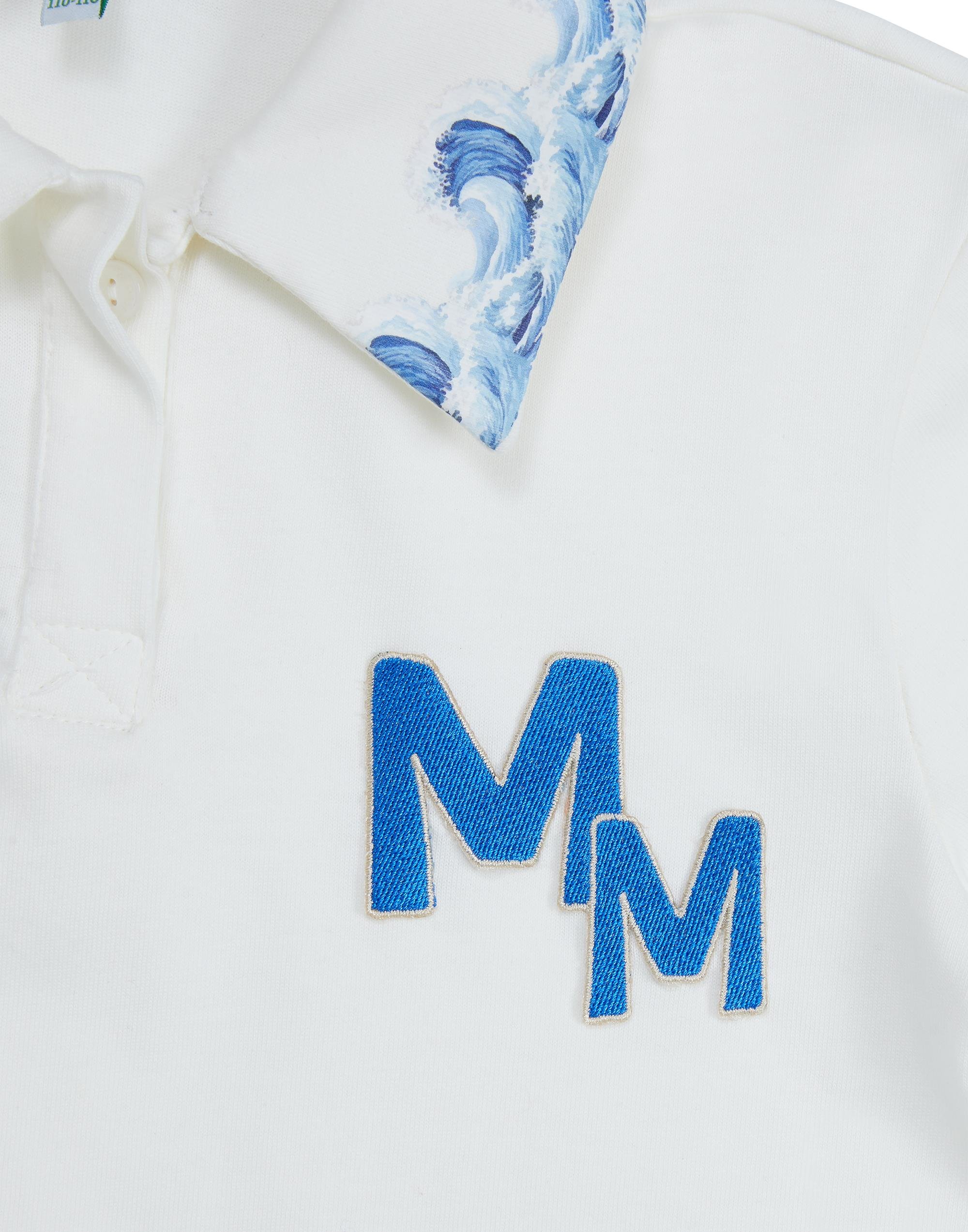 YAKASI VE ETEK UCU BASKILI LOGO NAKIŞ DETAYLI POLO YAKA T-SHIRT - junior, designer dresses, bachelorette, party dresses and graduation dresses.