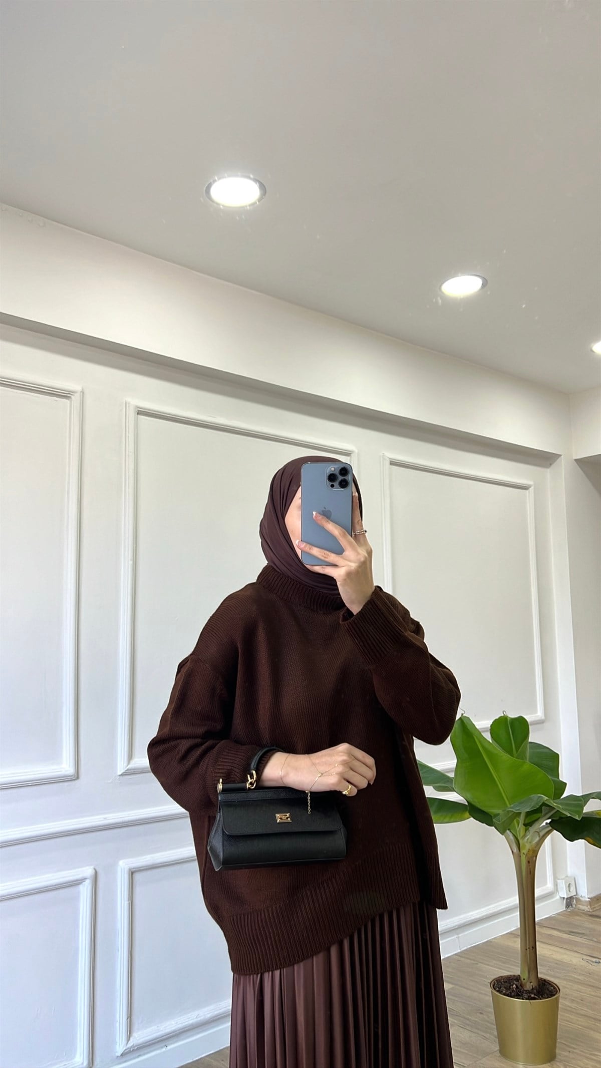 Acı Kahve - Bisiklet Yaka Triko