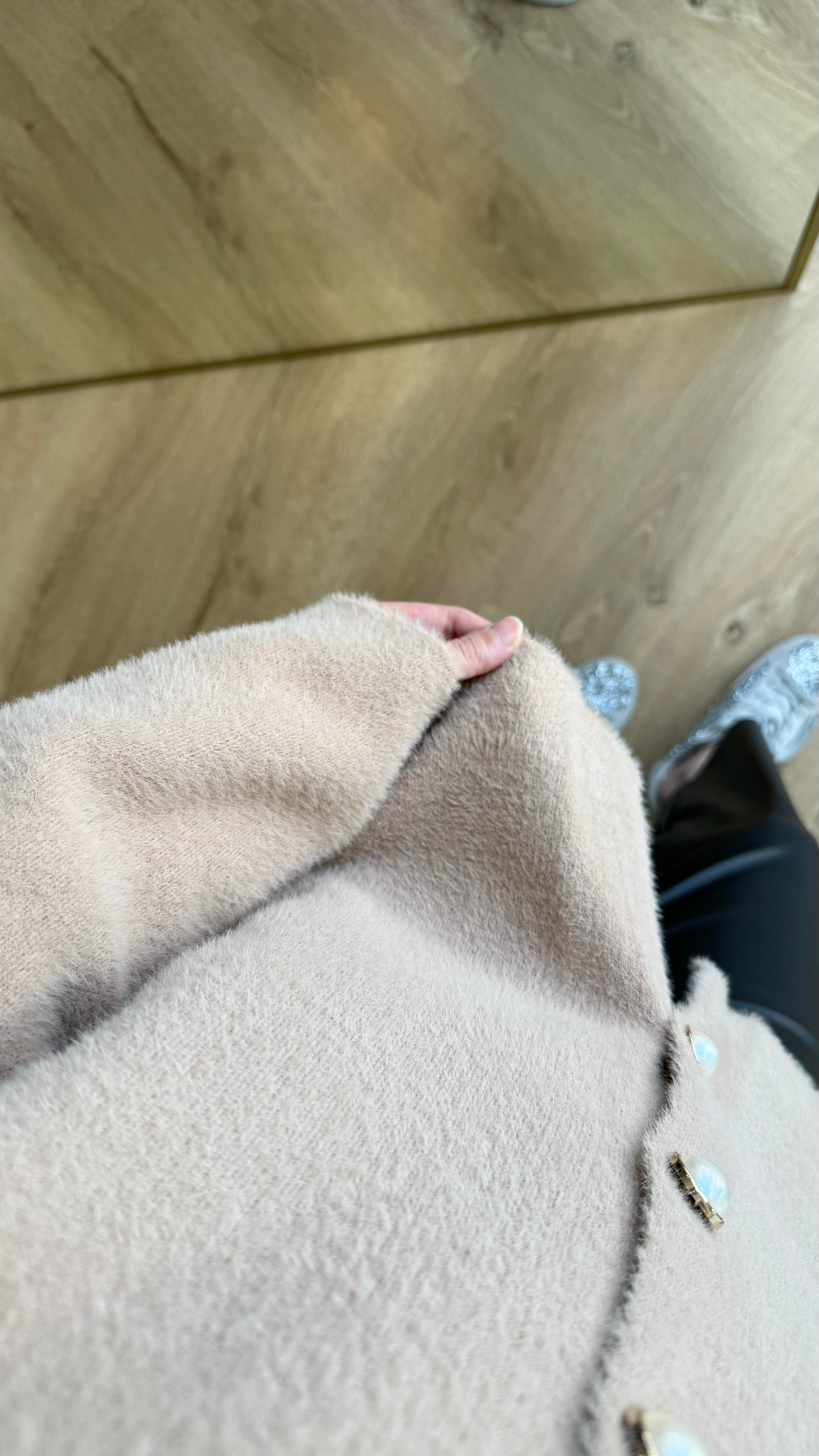 Angora Hırka Bej