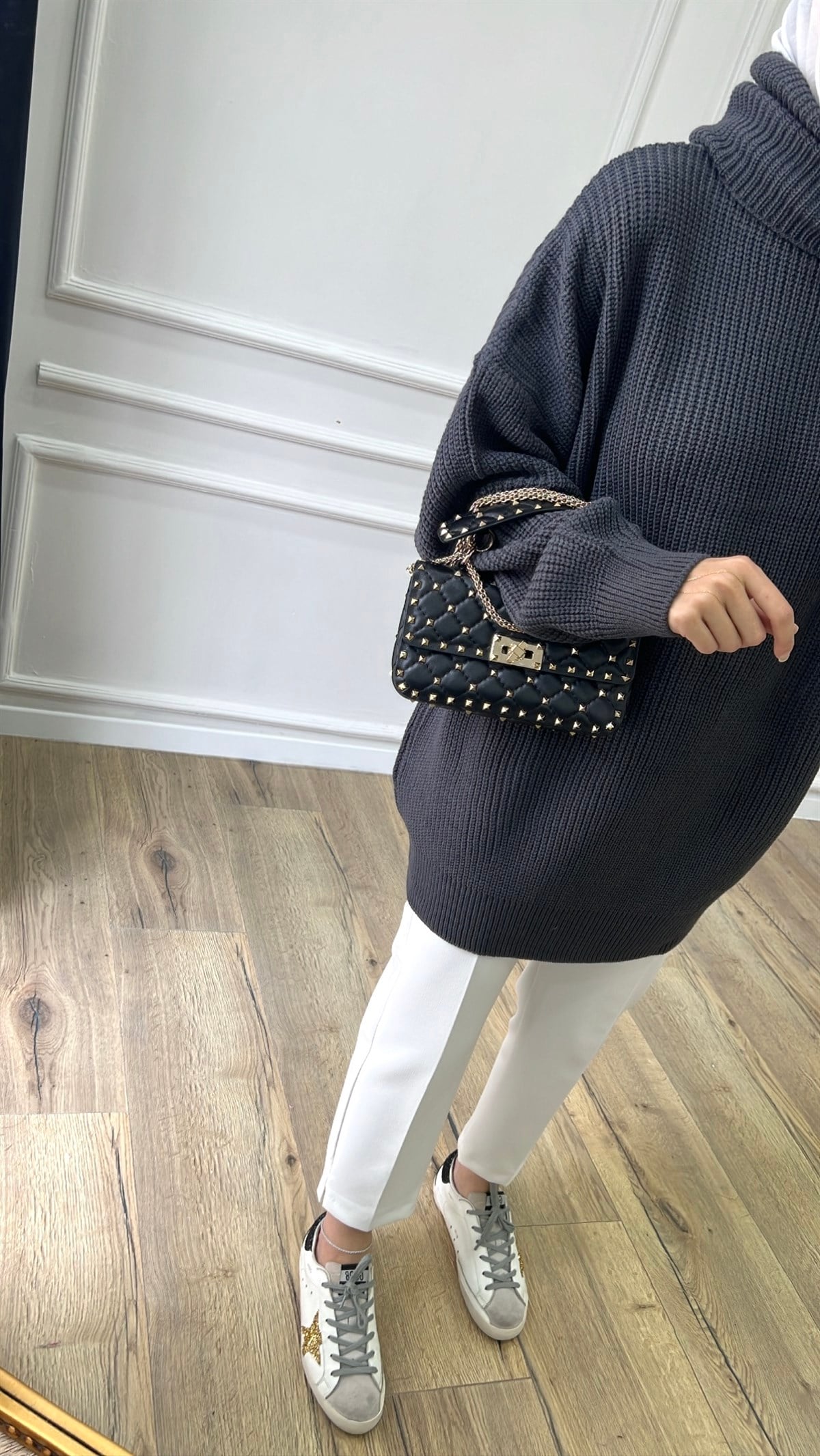 Antrasit - Boğazlı Kazak 