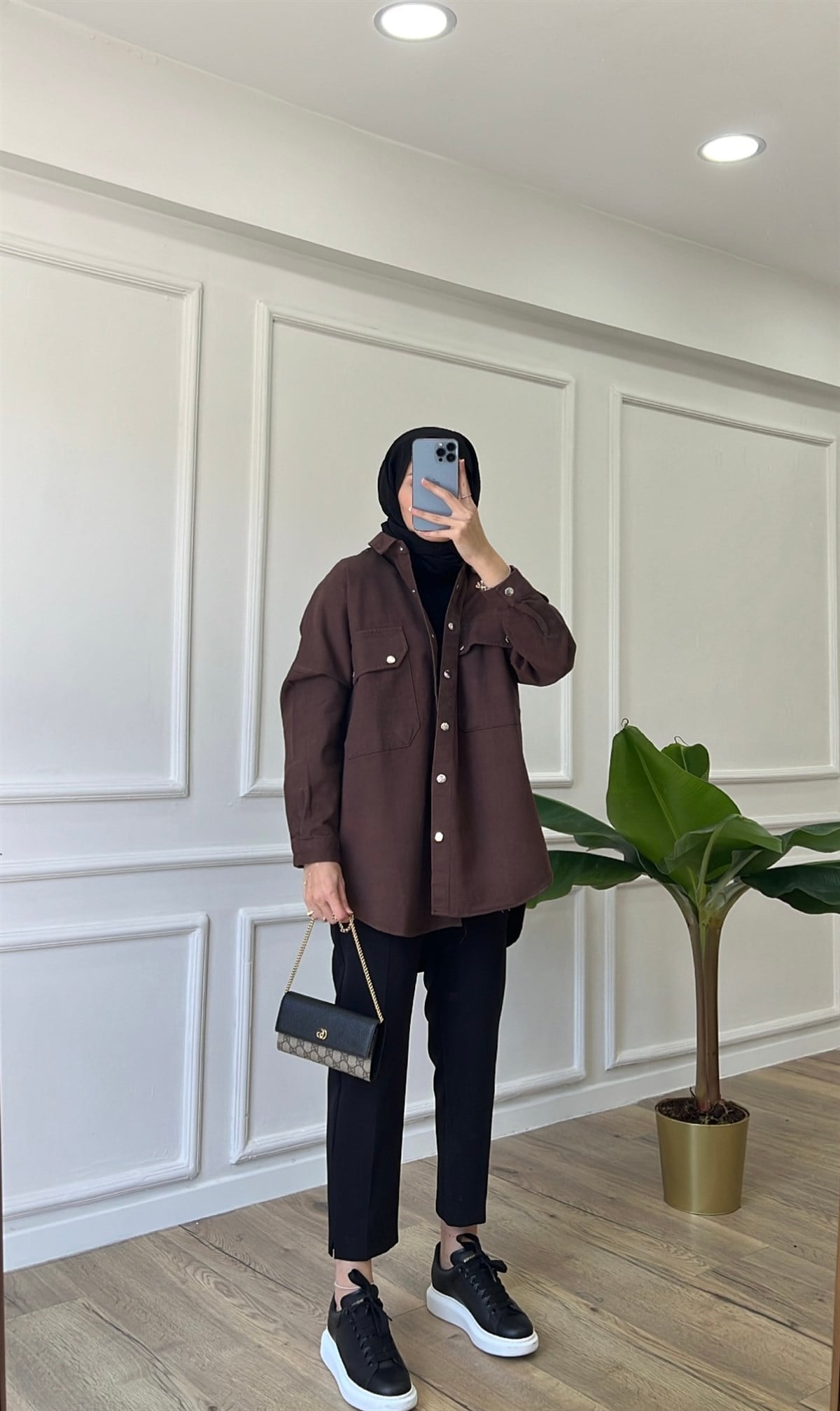 Cepli Ceket - Acı Kahve