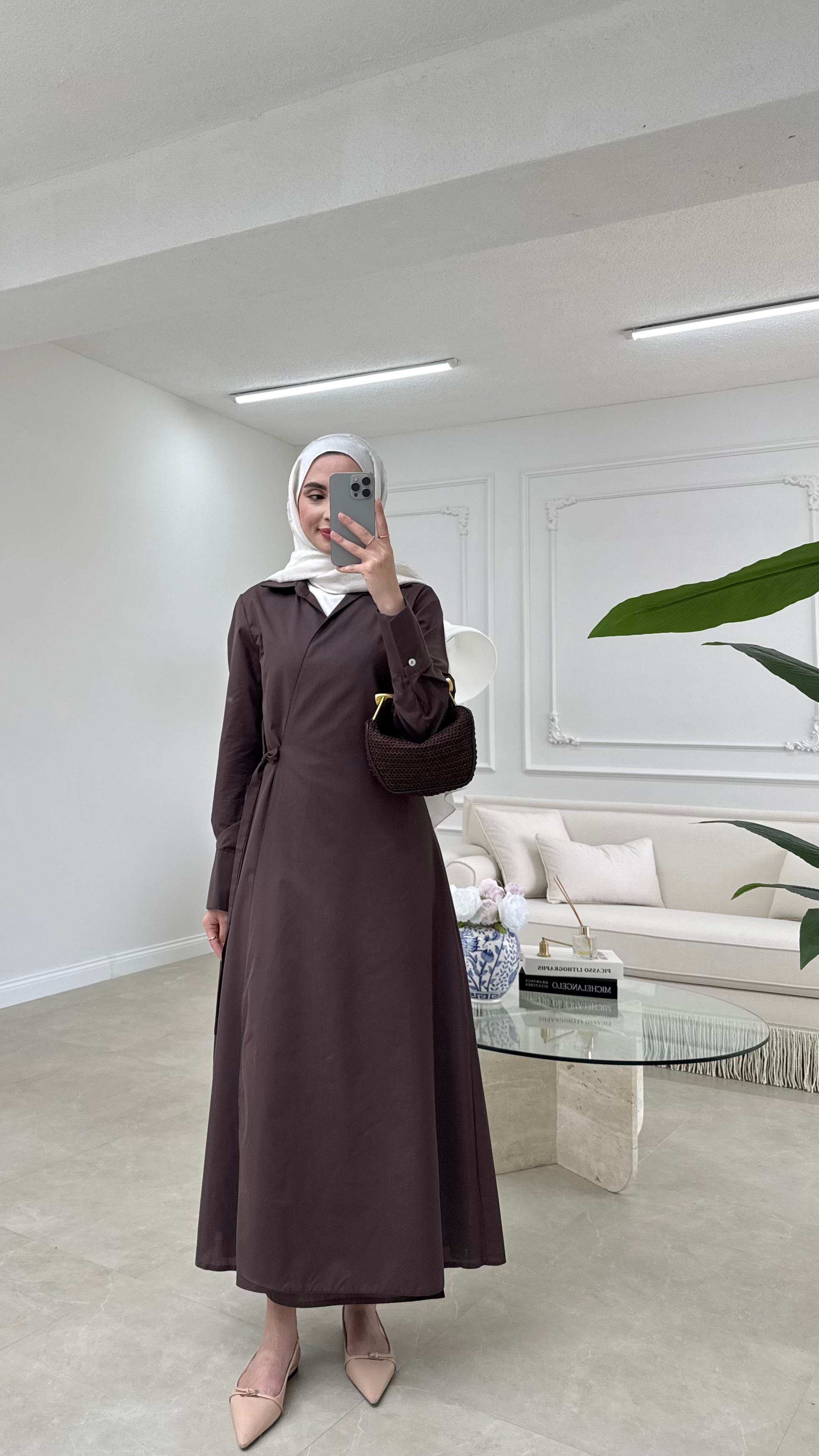 Elisa Elbise Acı Kahve 