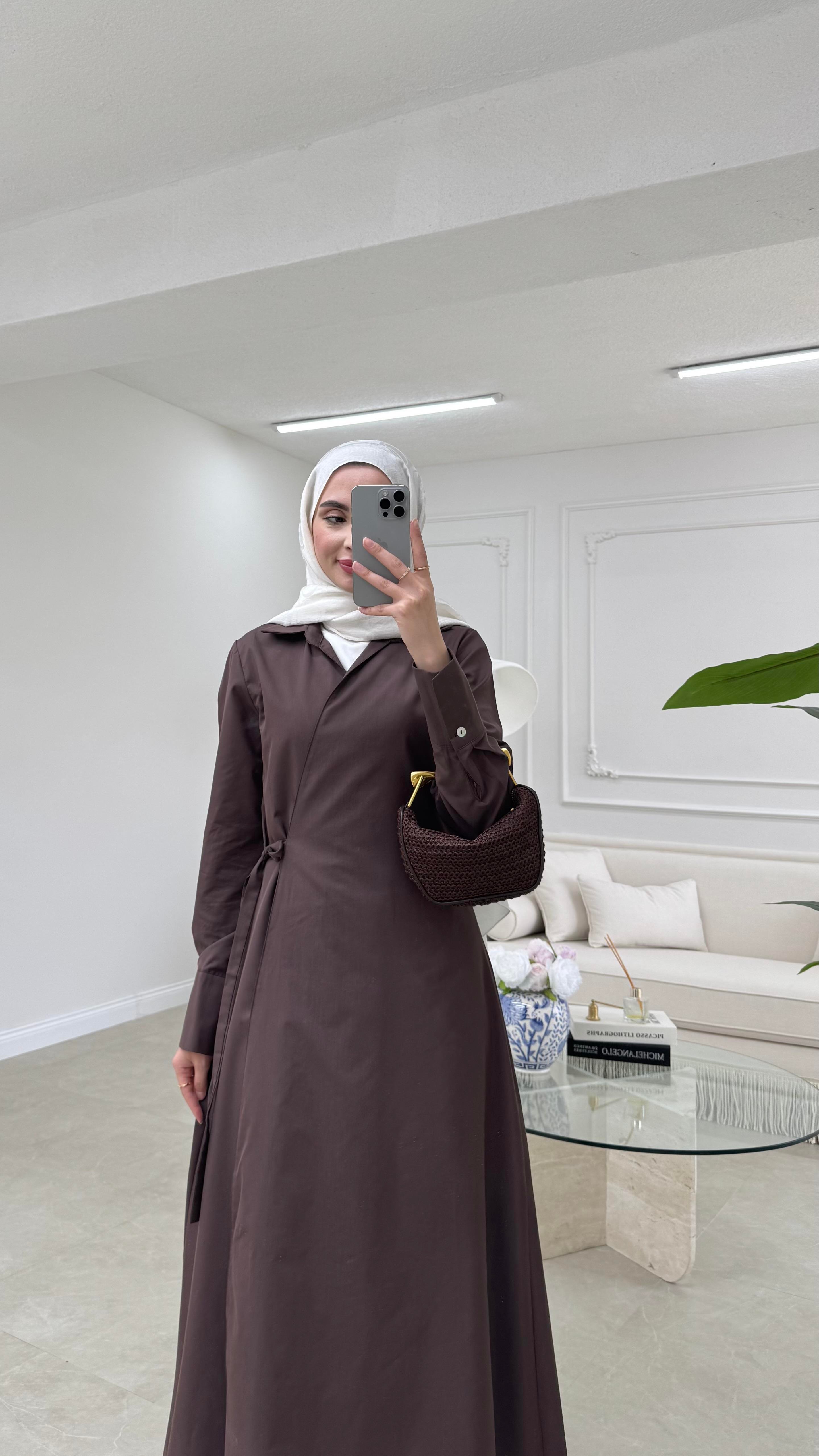 Elisa Elbise Acı Kahve 