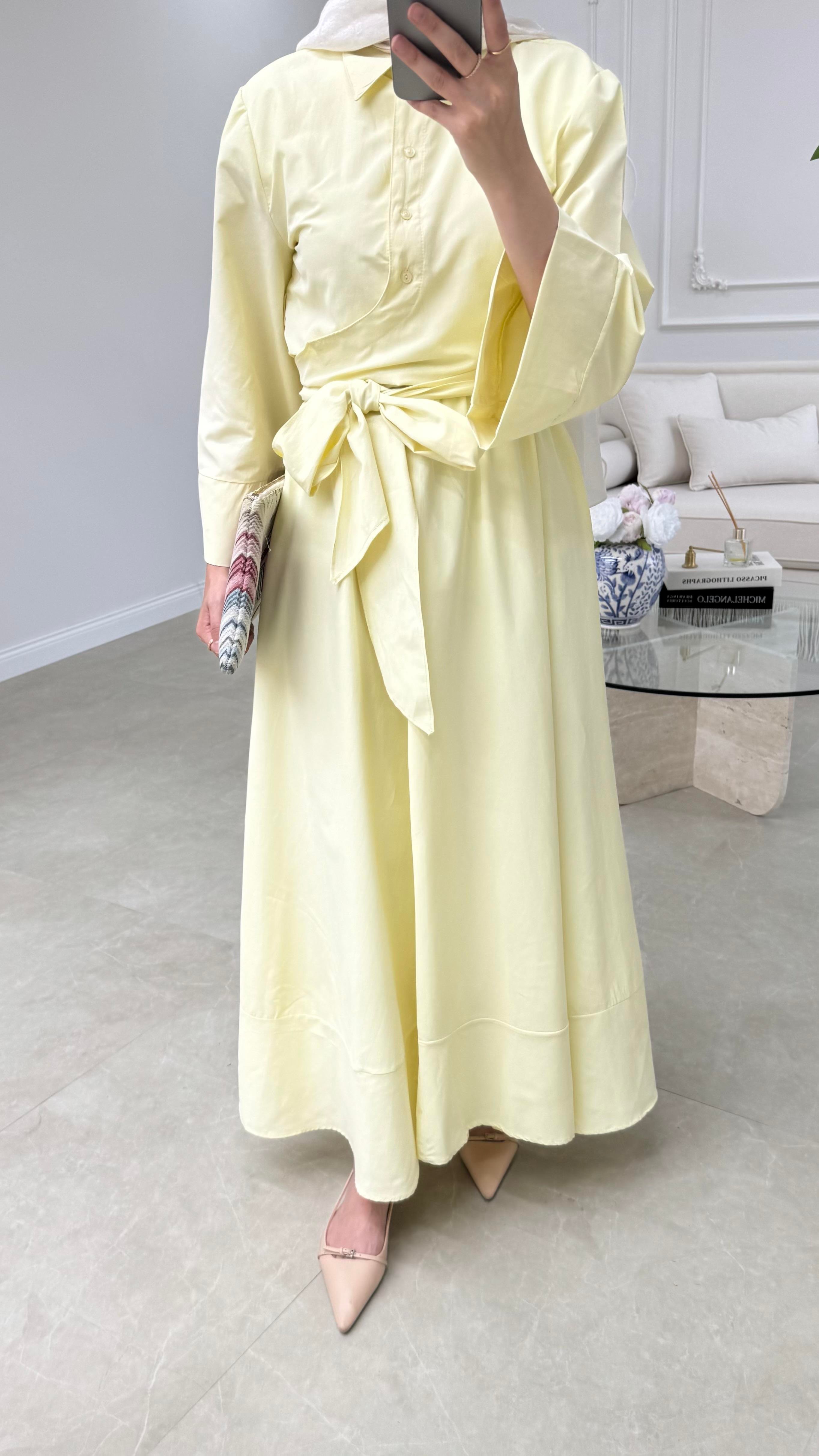 Elora Etek Takım Sarı