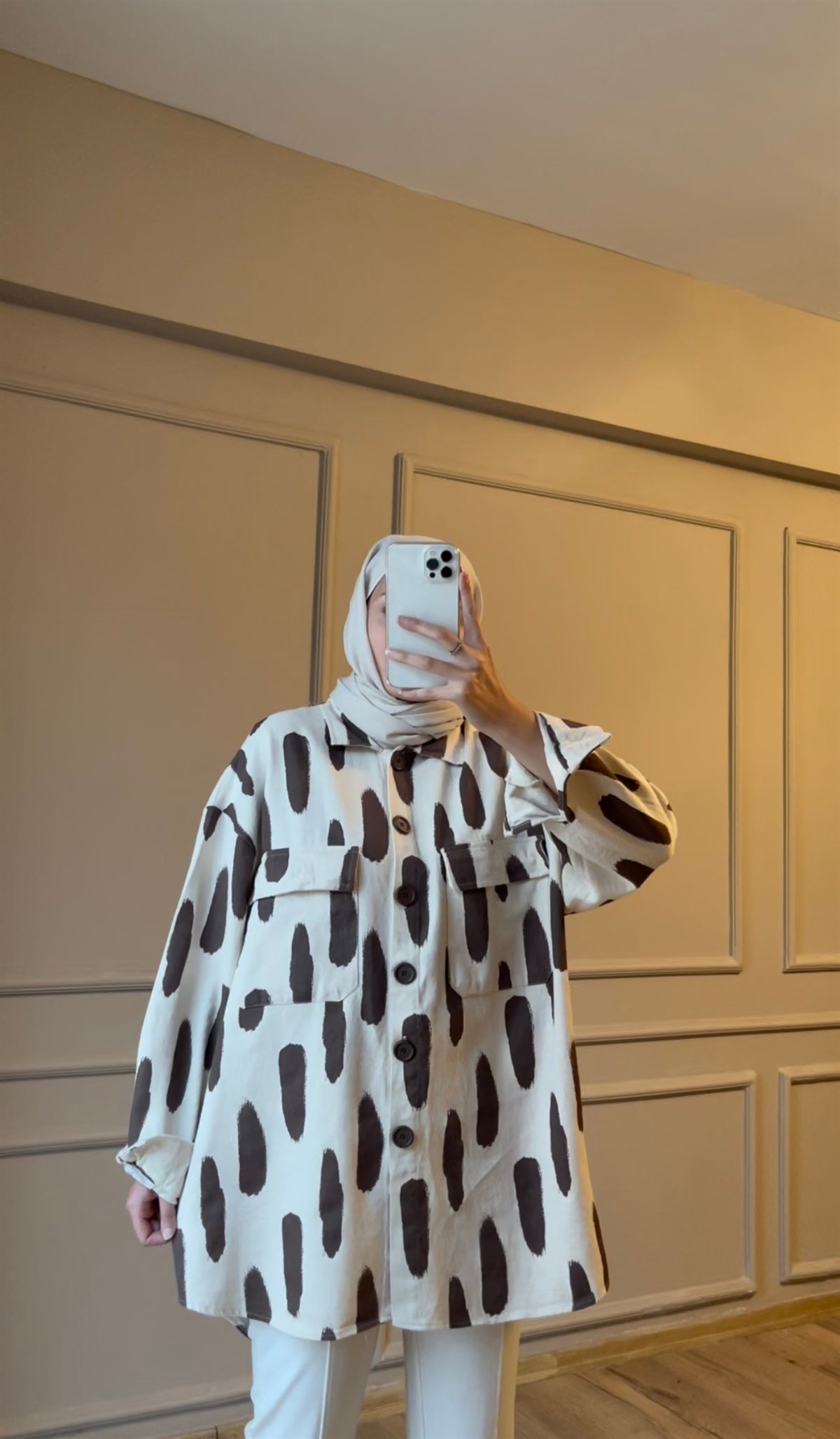 Gömlek Ceket - Kahve