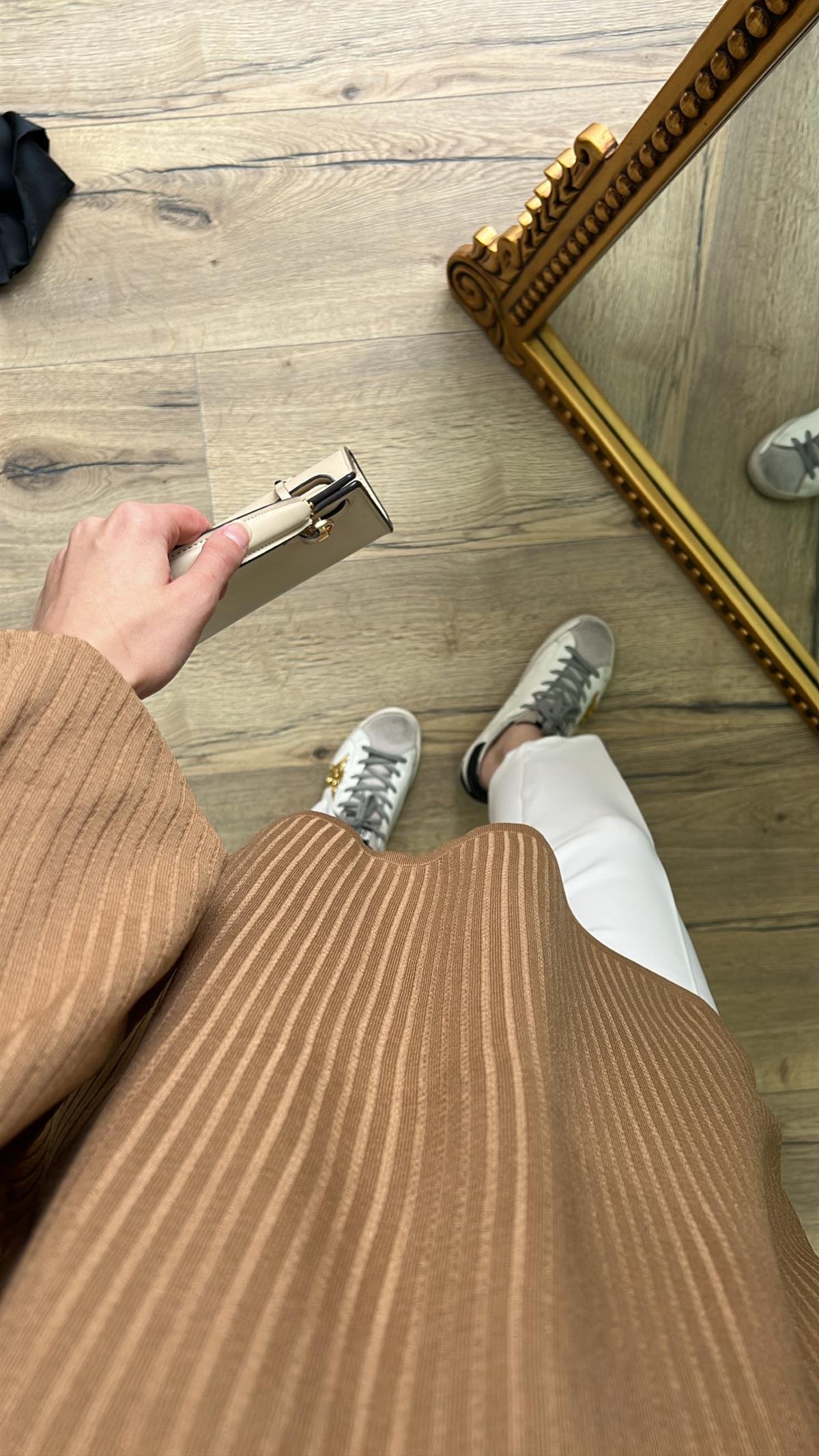 Kahve - Merserize Tunik 