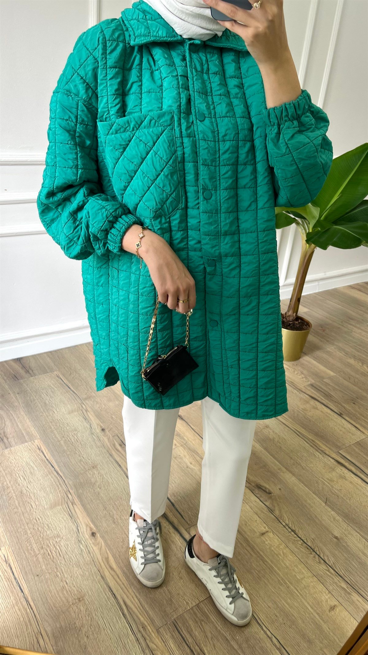 Kapitone Ceket - Benetton