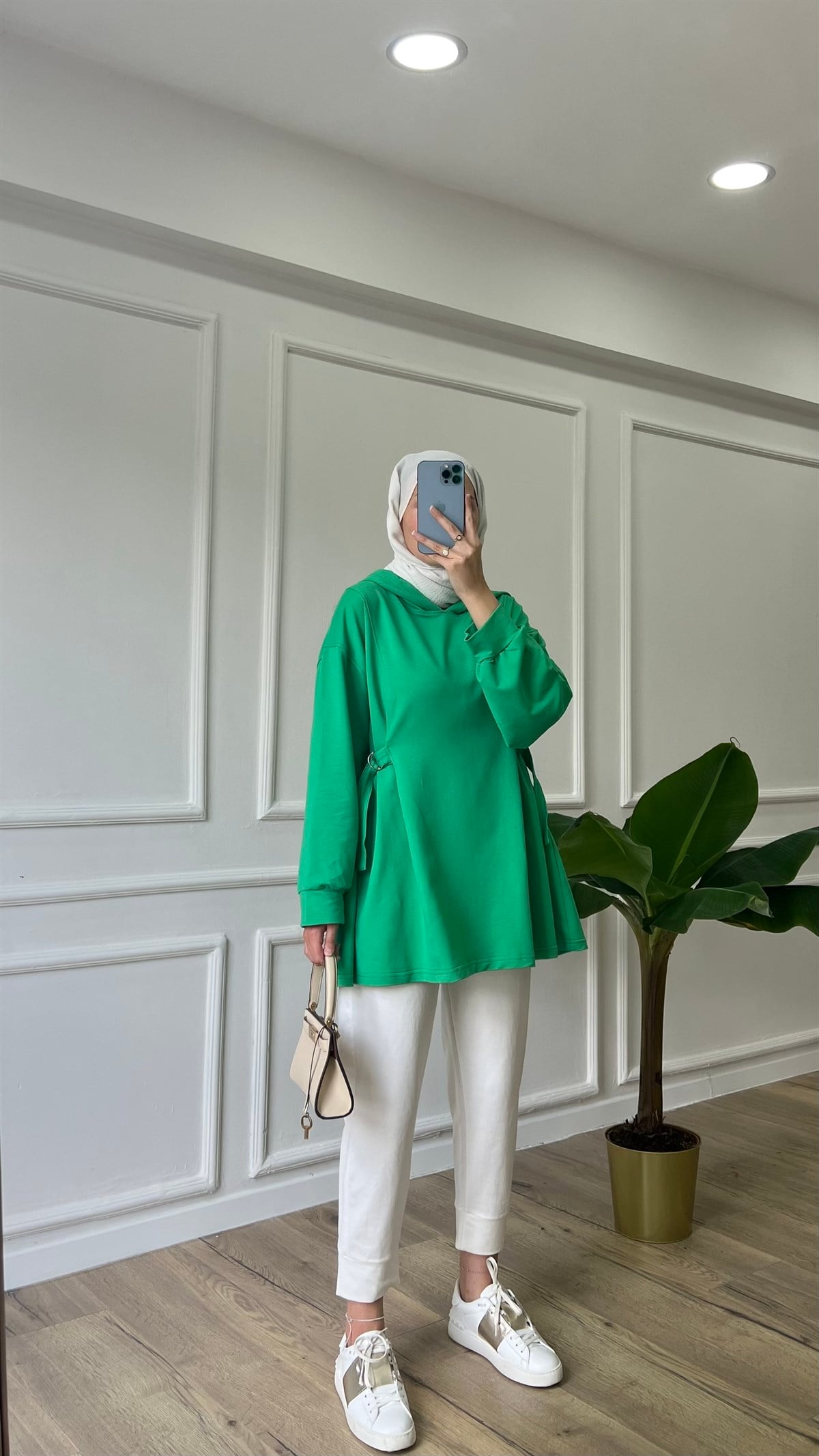 Kemerli Sweatshirt - Benetton