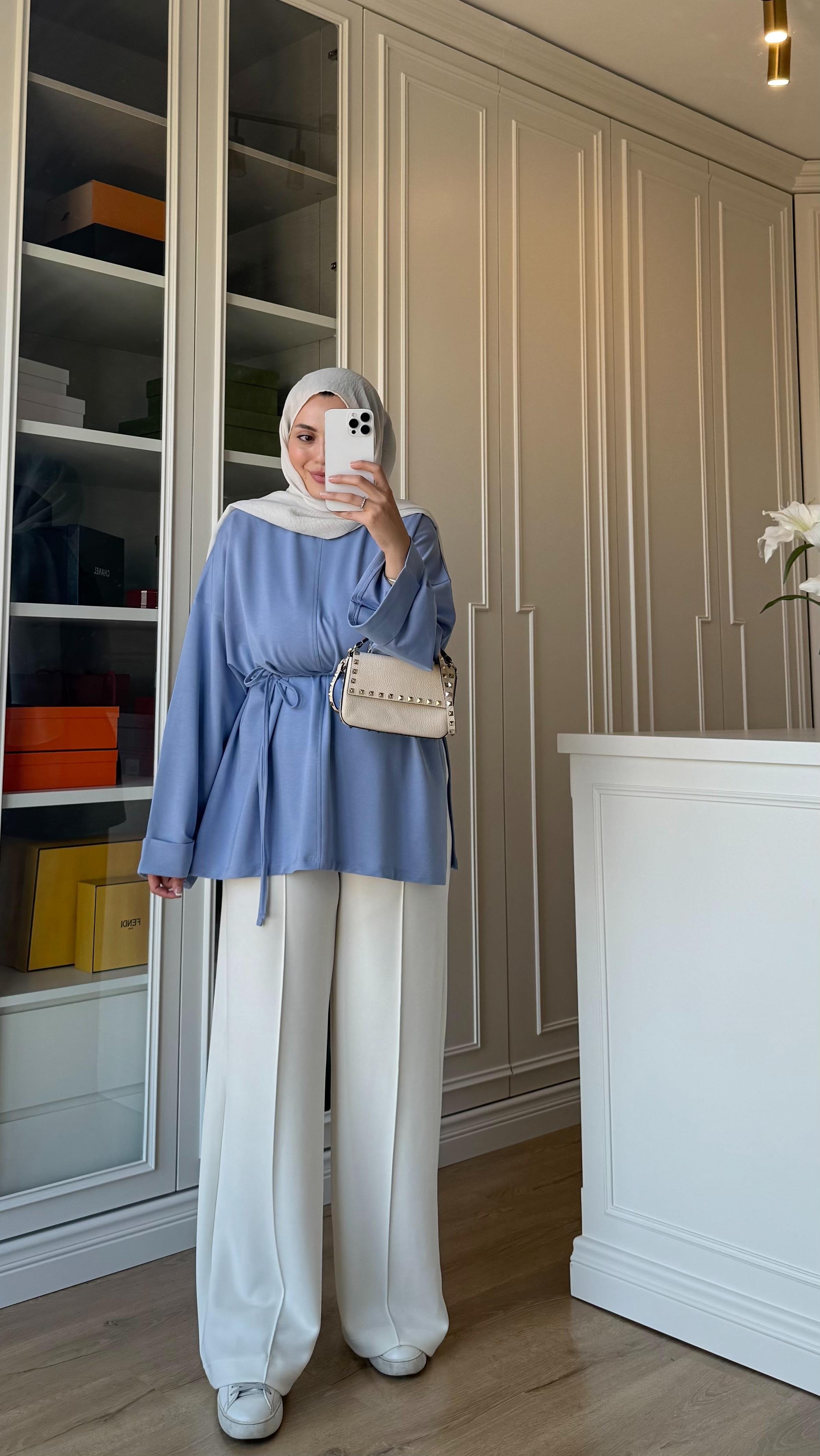 Lara Sweatshirt Mavi