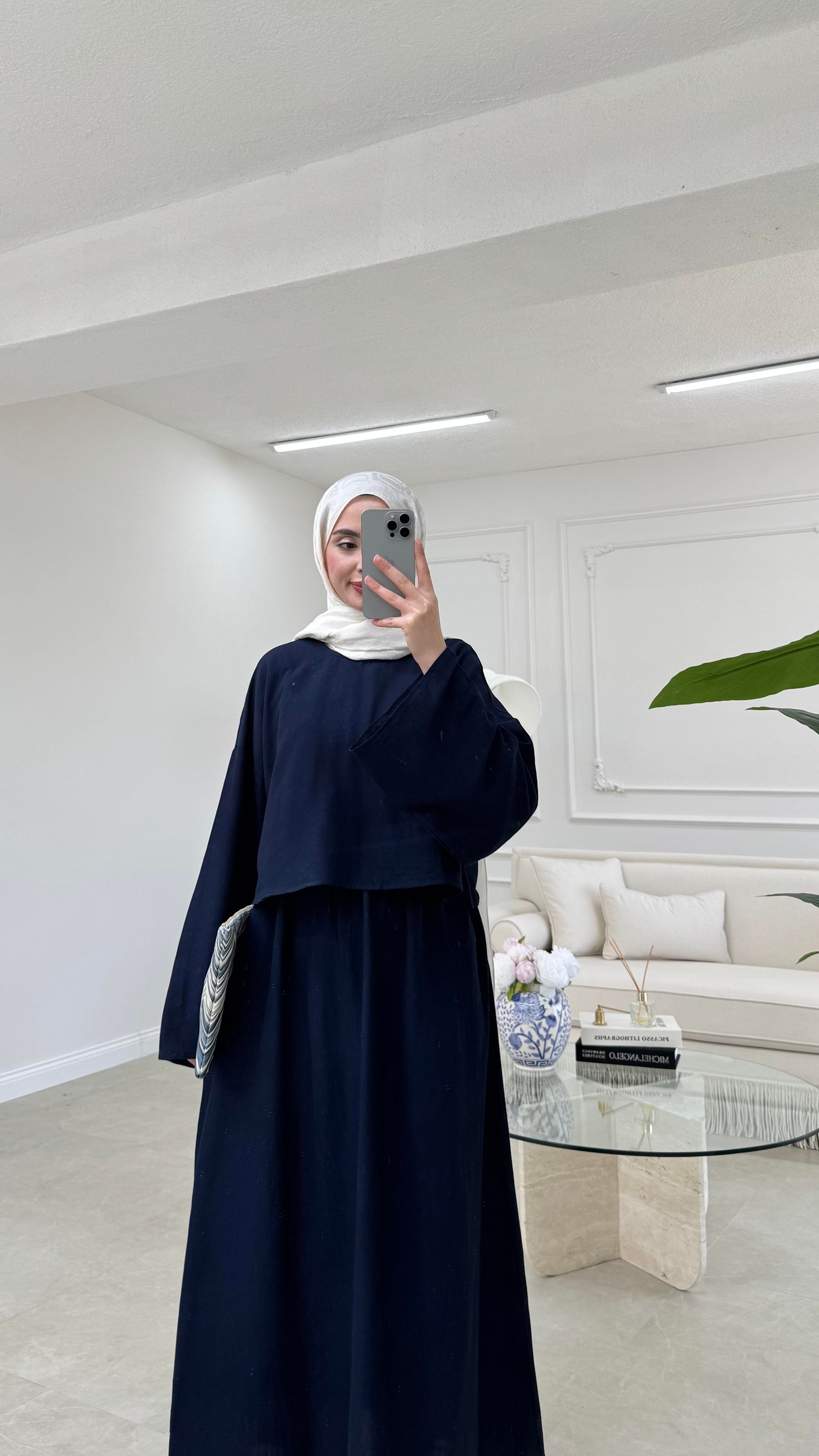 Meva Etek Takım Lacivert