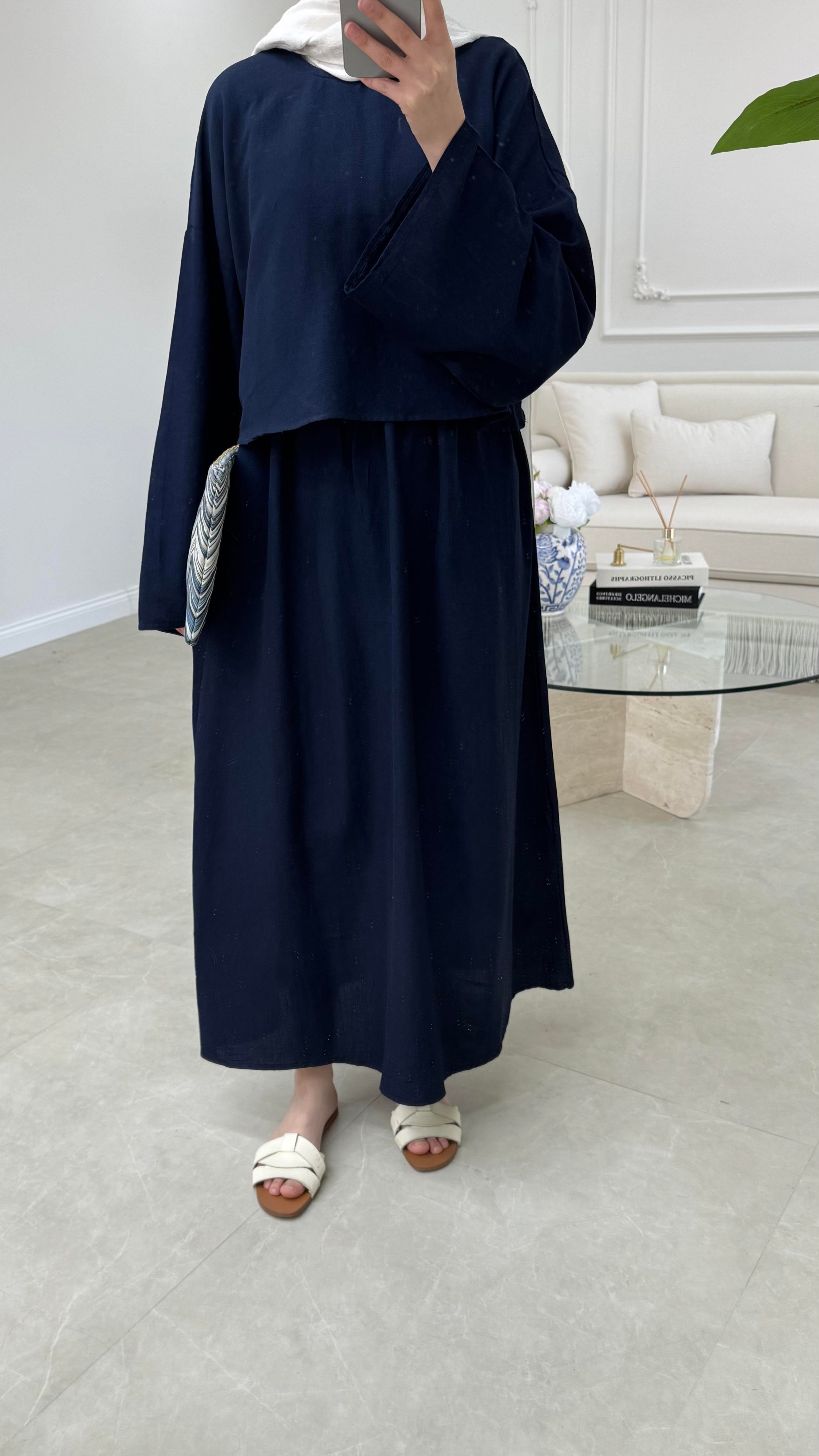 Meva Etek Takım Lacivert