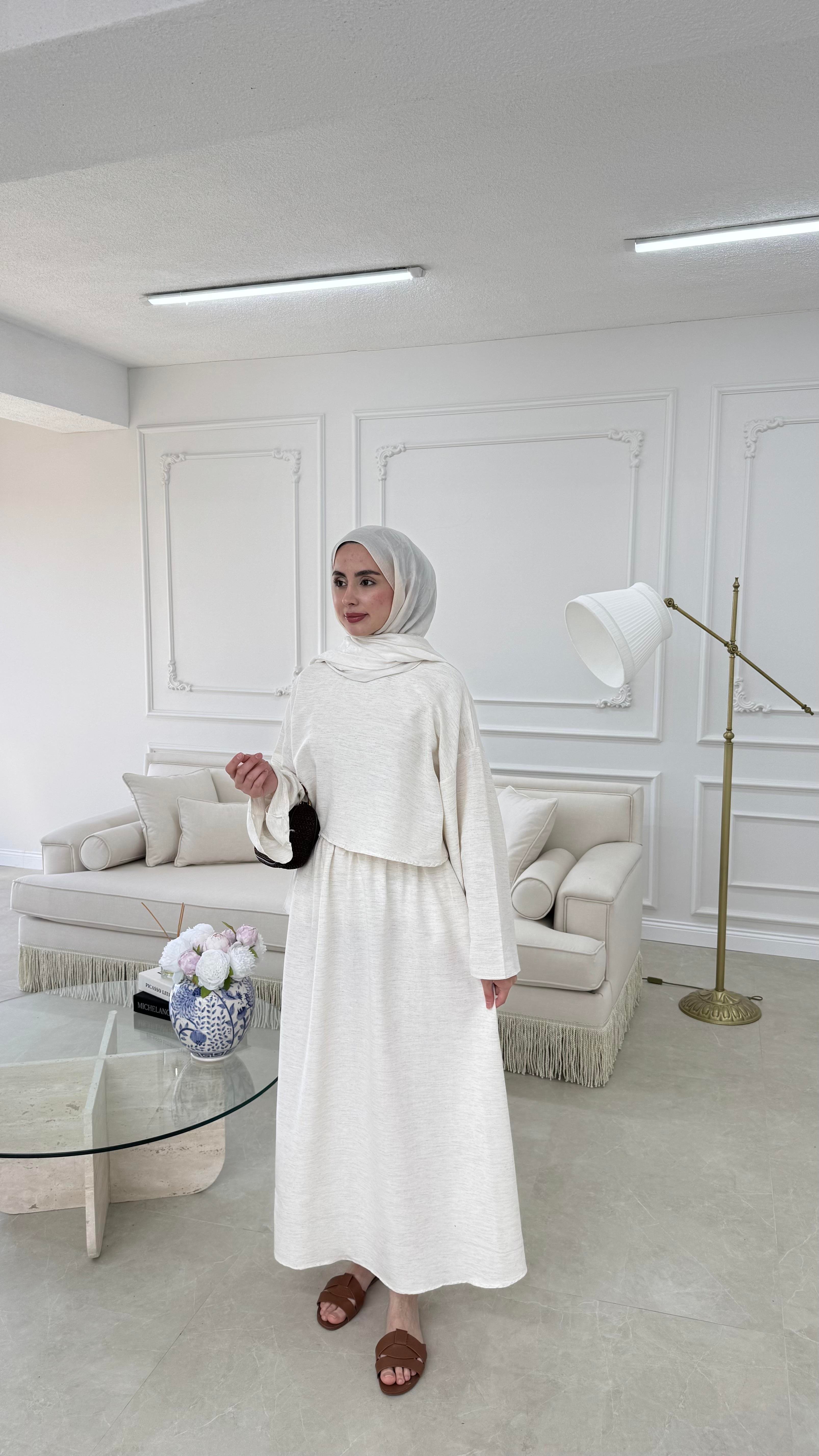 Meva Etek Takım Naturel