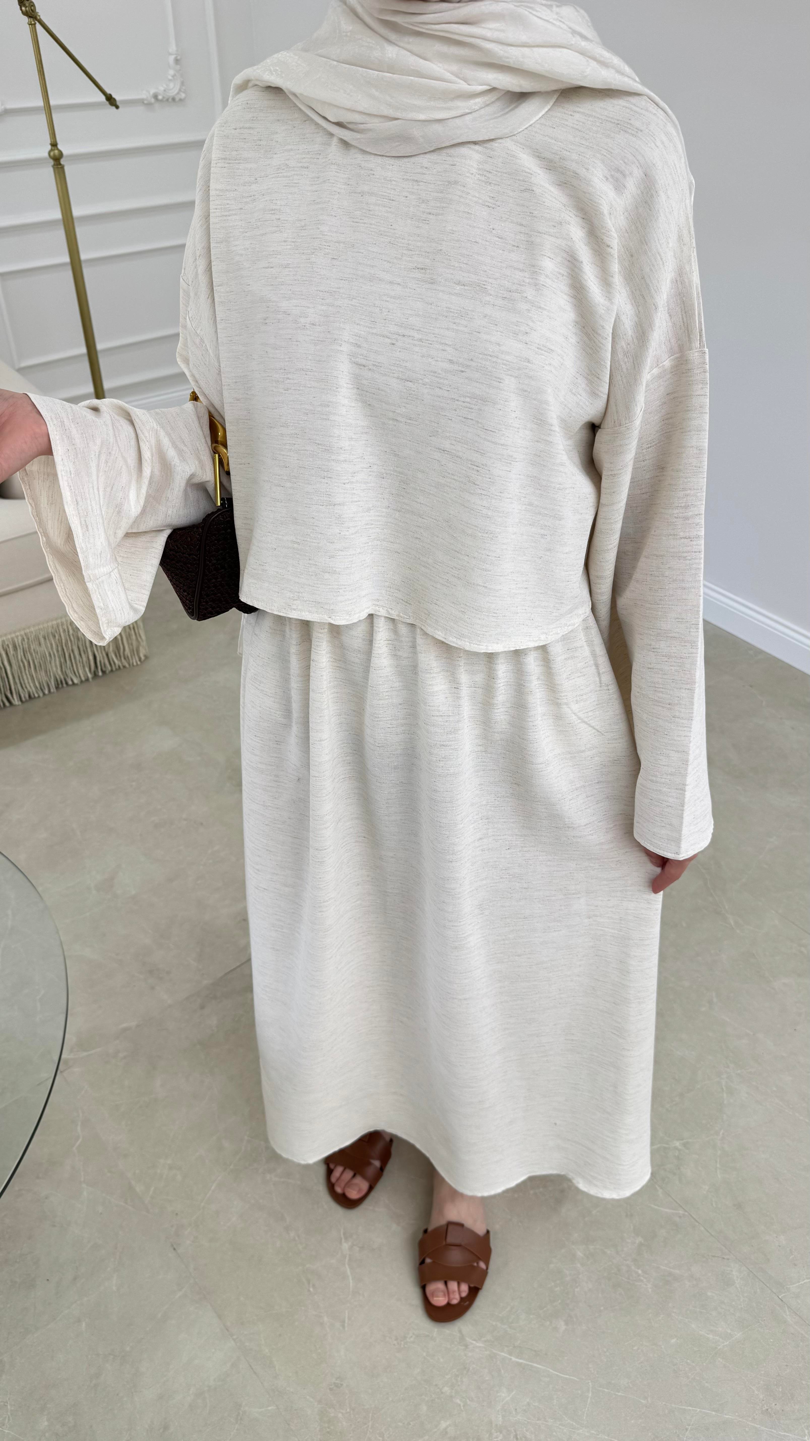 Meva Etek Takım Naturel