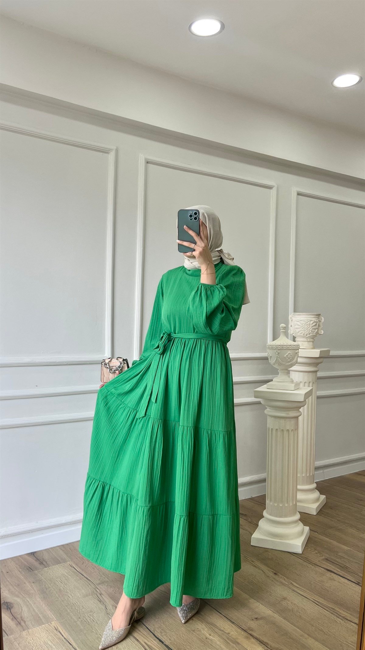Müslin Elbise - Benetton