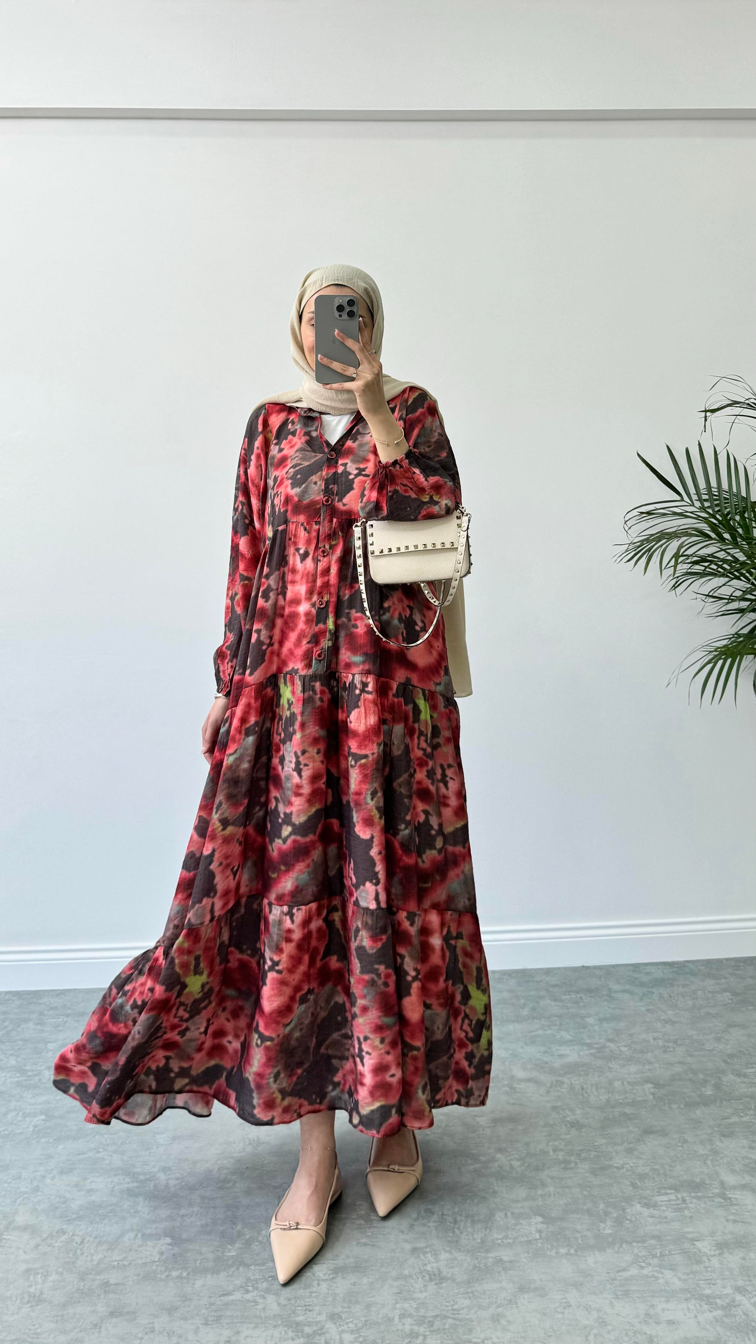 Noss Elbise Kırmızı