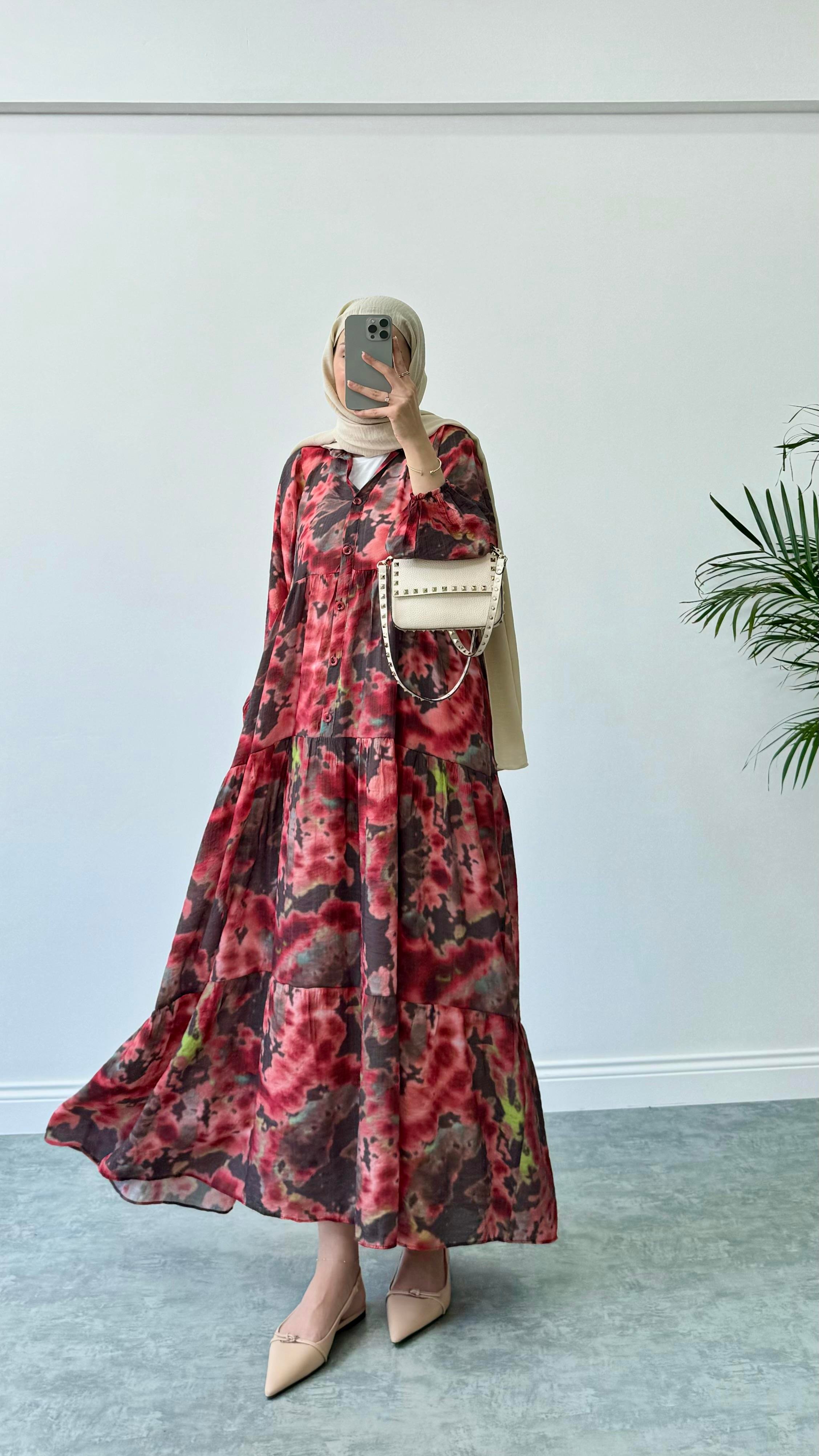 Noss Elbise Kırmızı