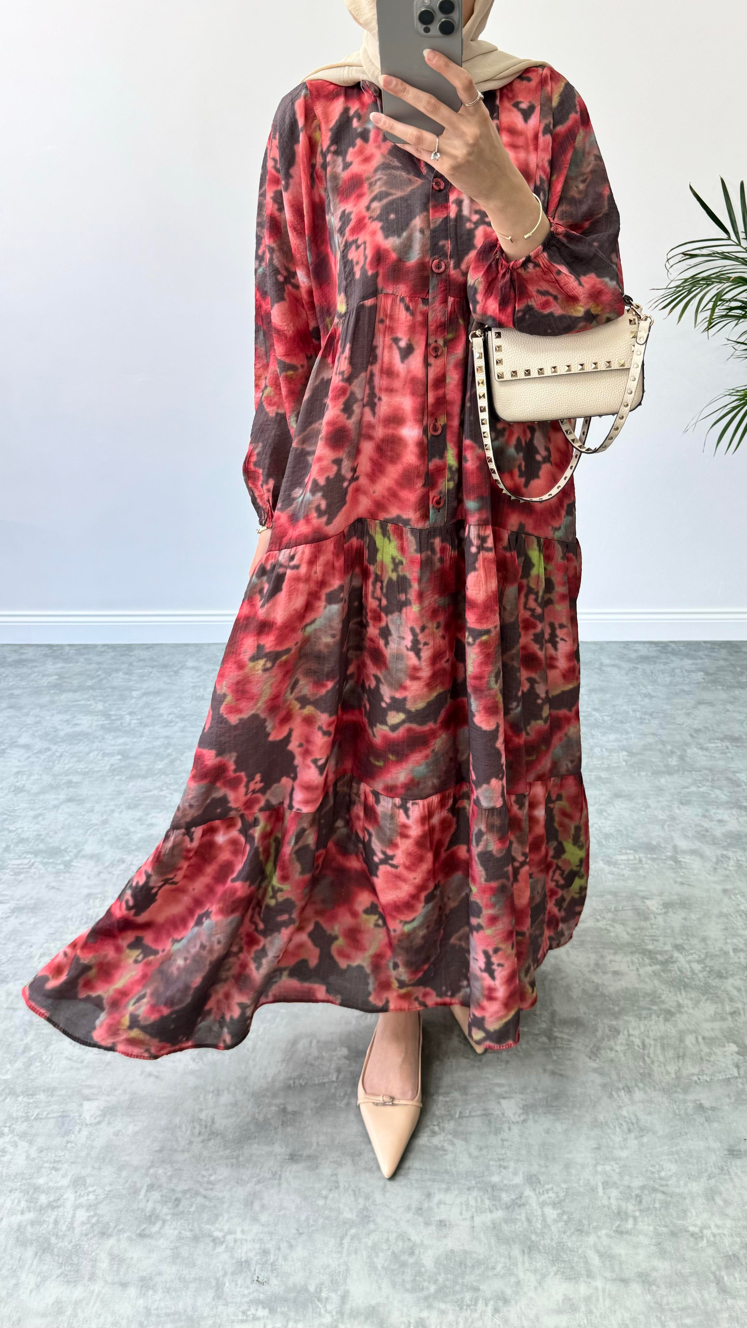 Noss Elbise Kırmızı