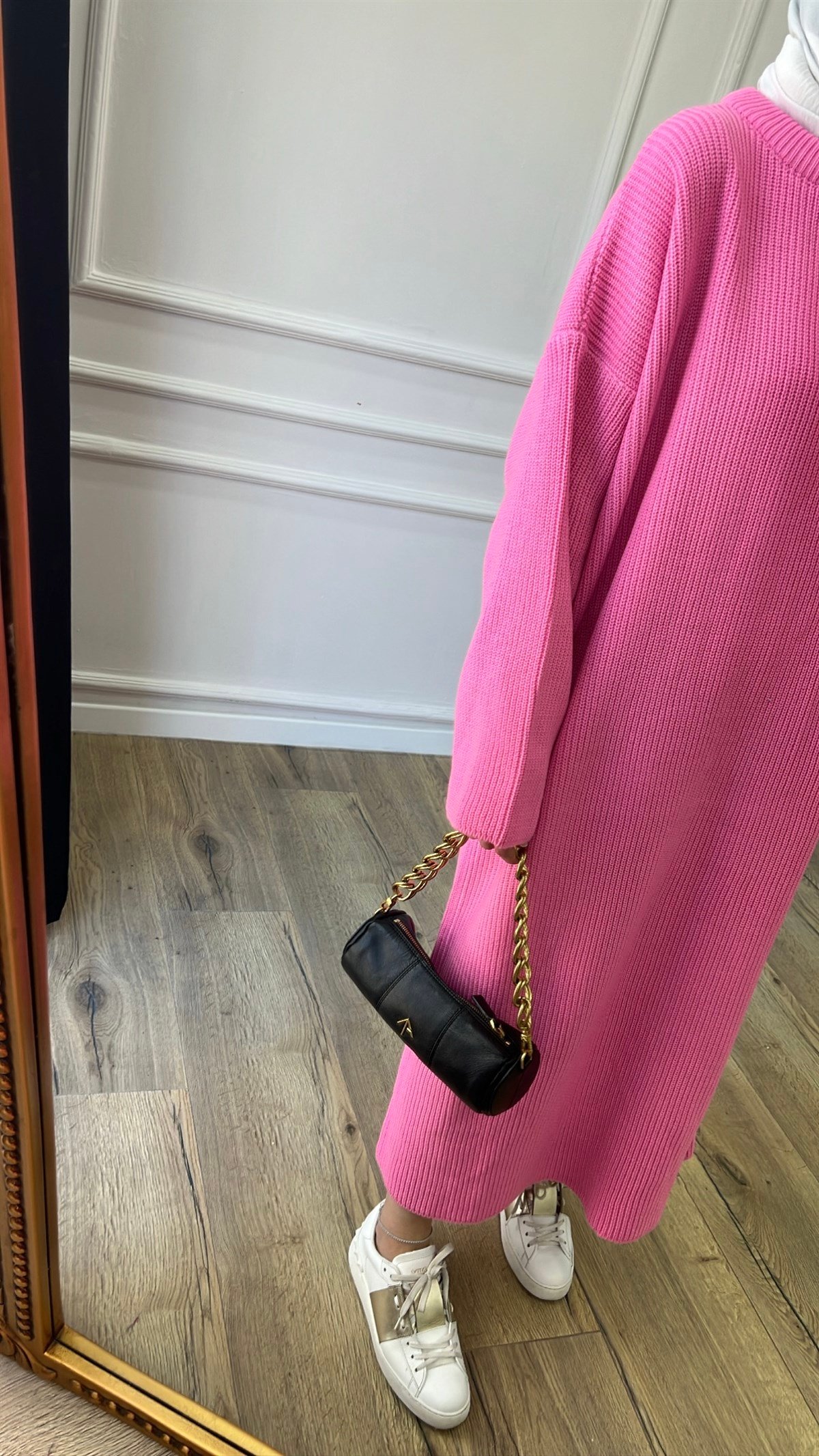 Pembe - Triko Elbise