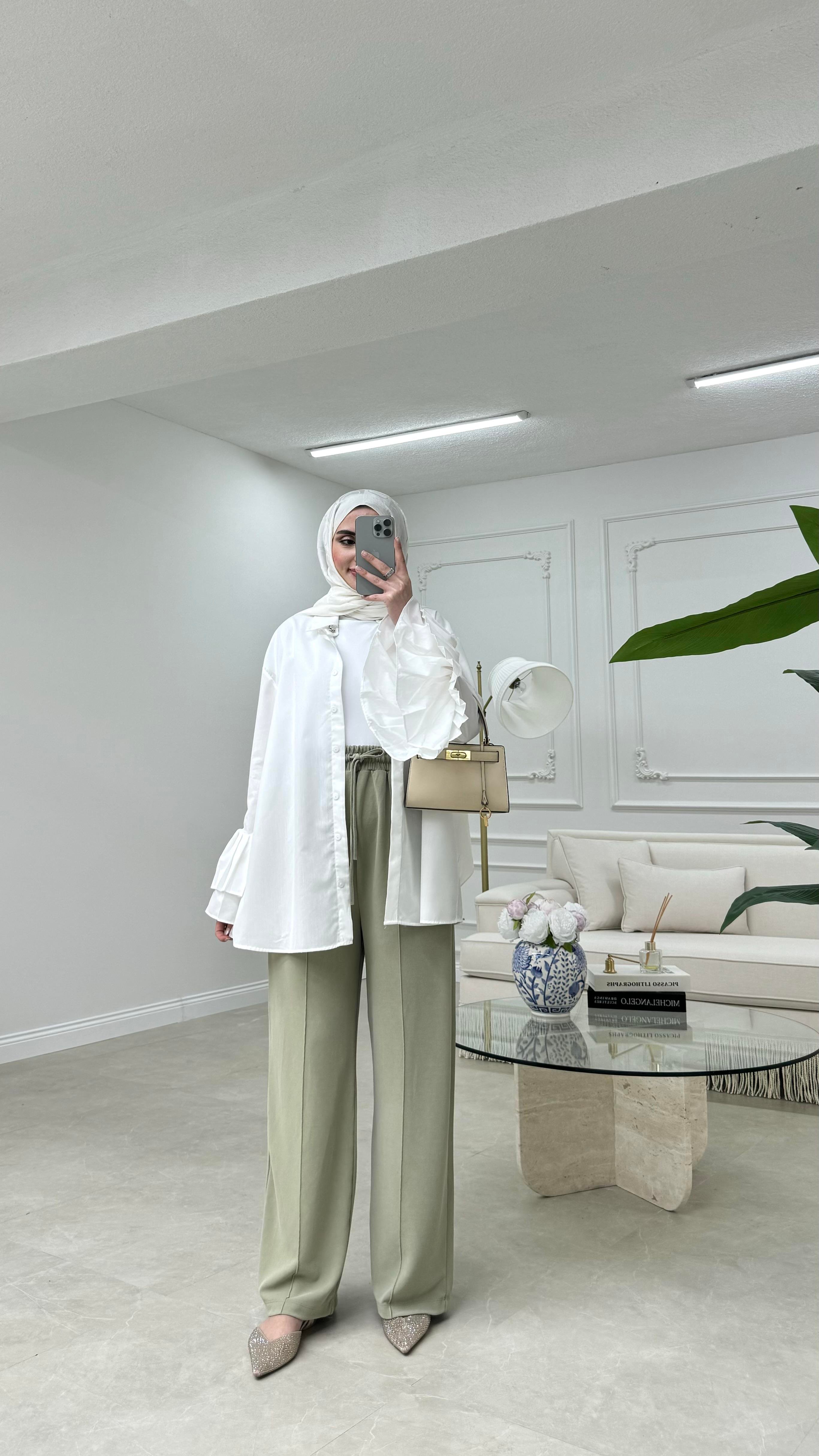 Premium Oysh Pantolon Çağla