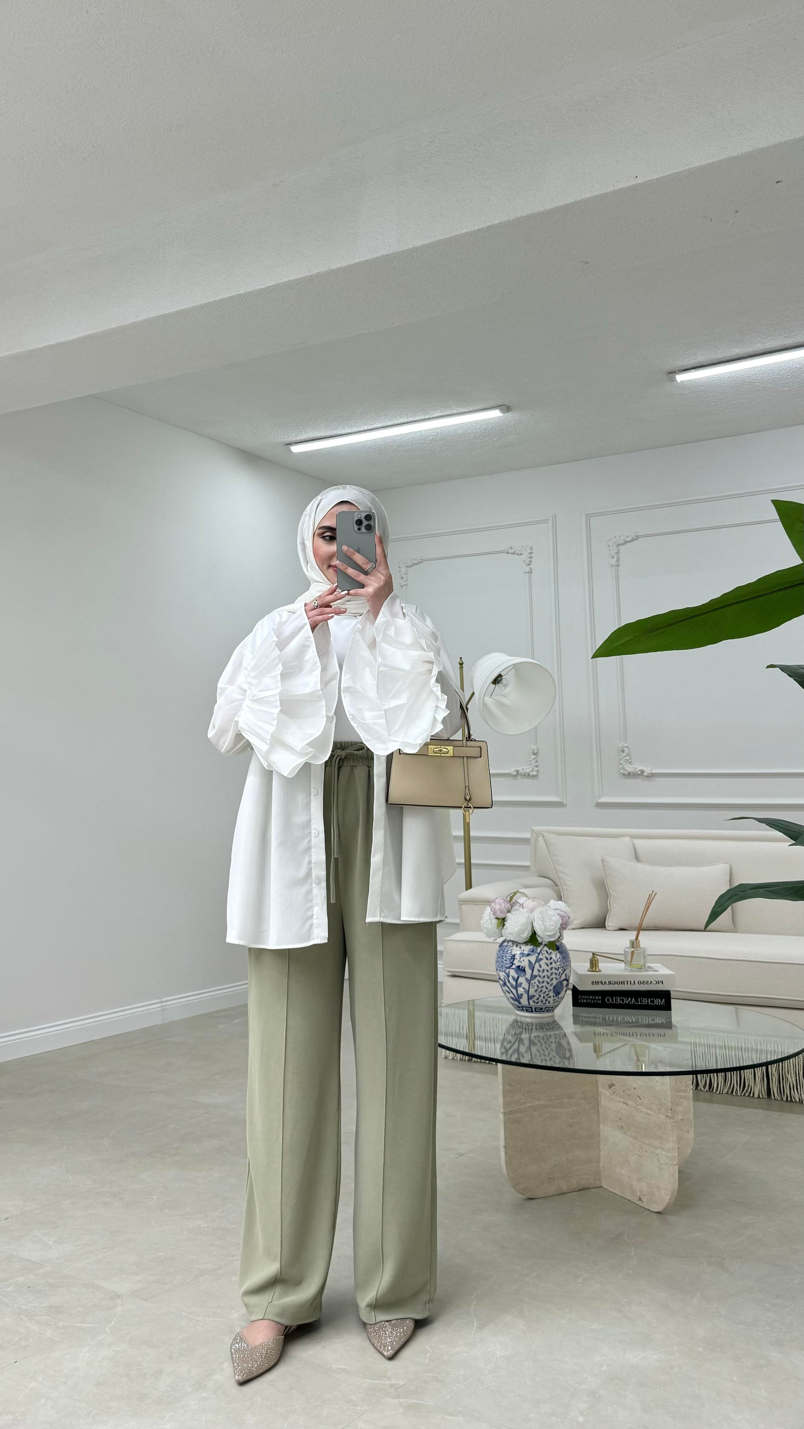 Premium Oysh Pantolon Çağla