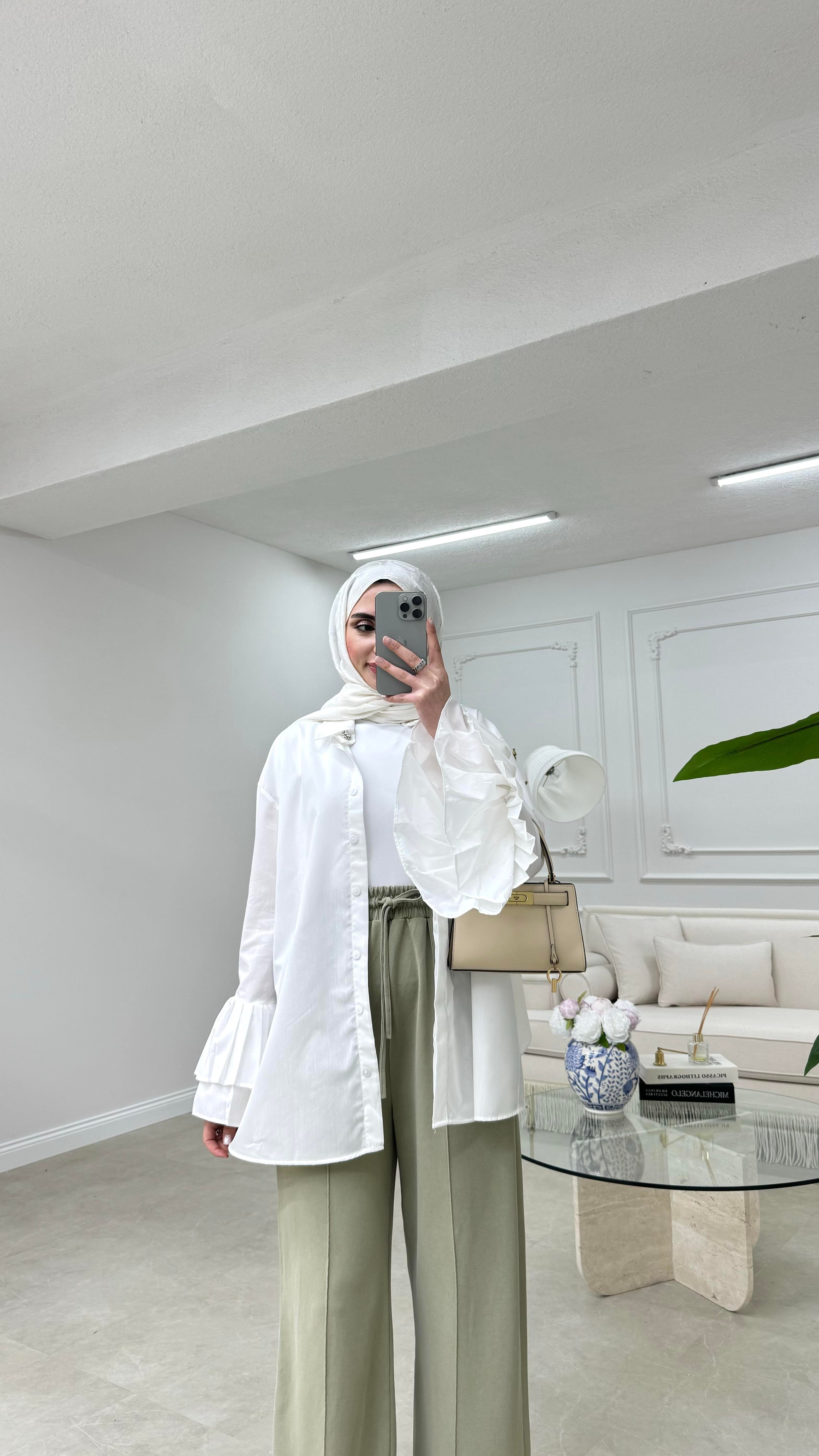 Premium Oysh Pantolon Çağla