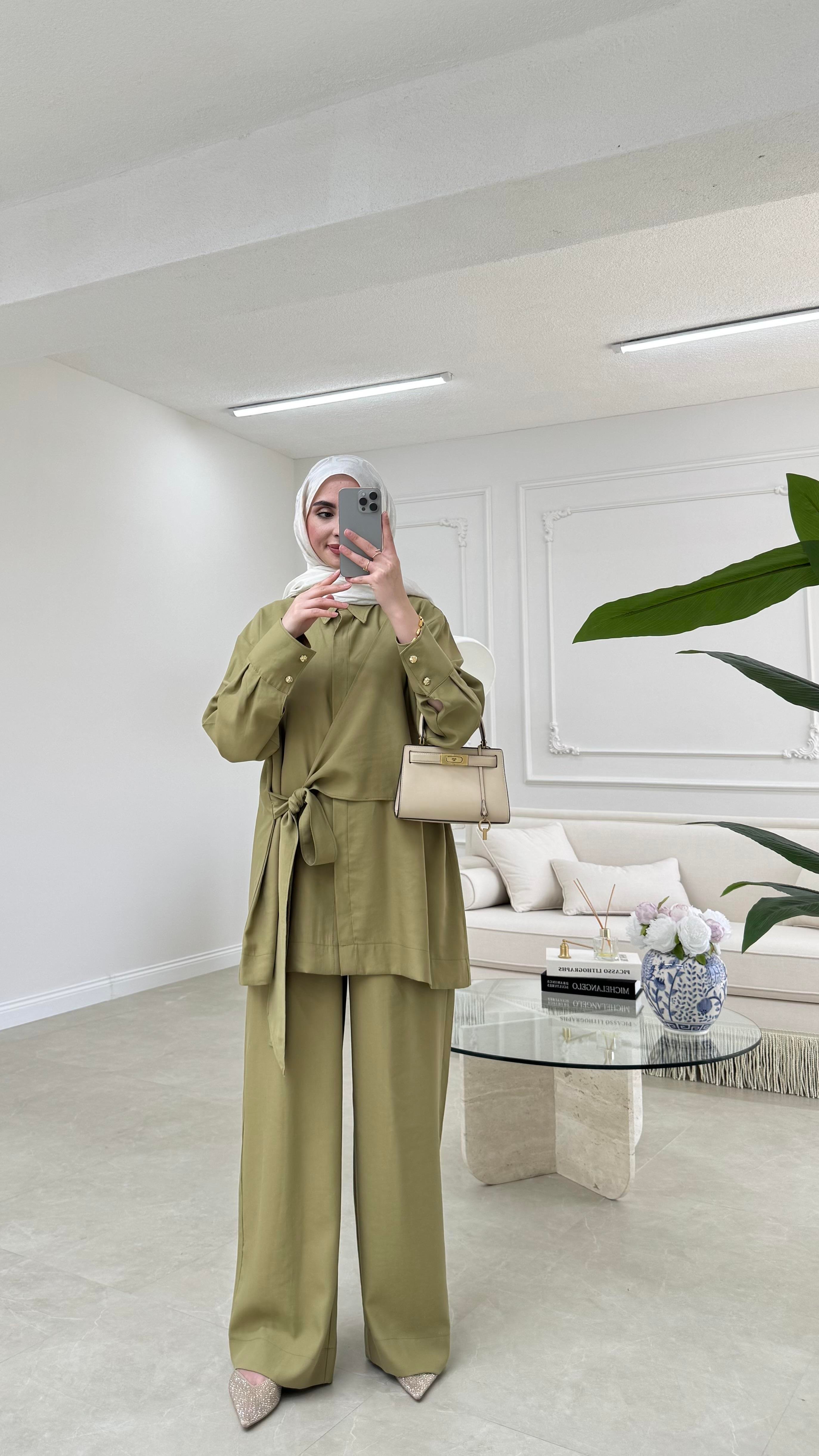 Risa Bağlamalı Takım Haki