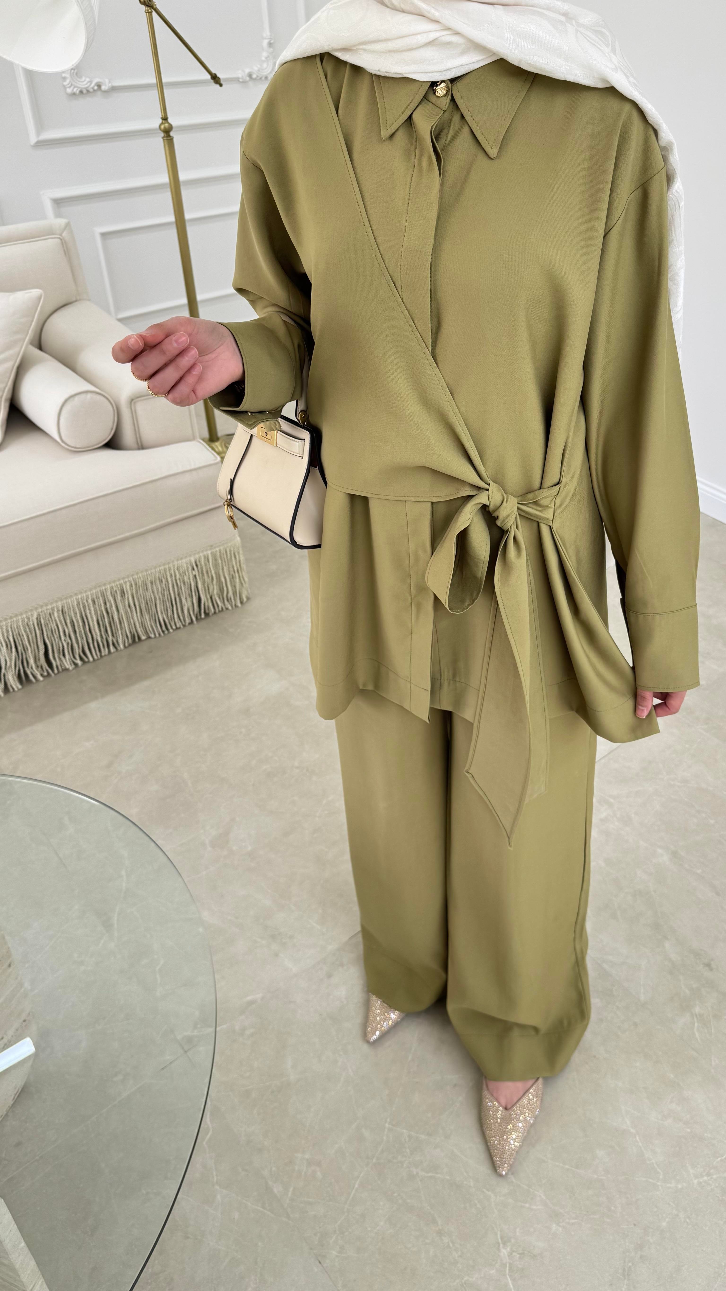 Risa Bağlamalı Takım Haki