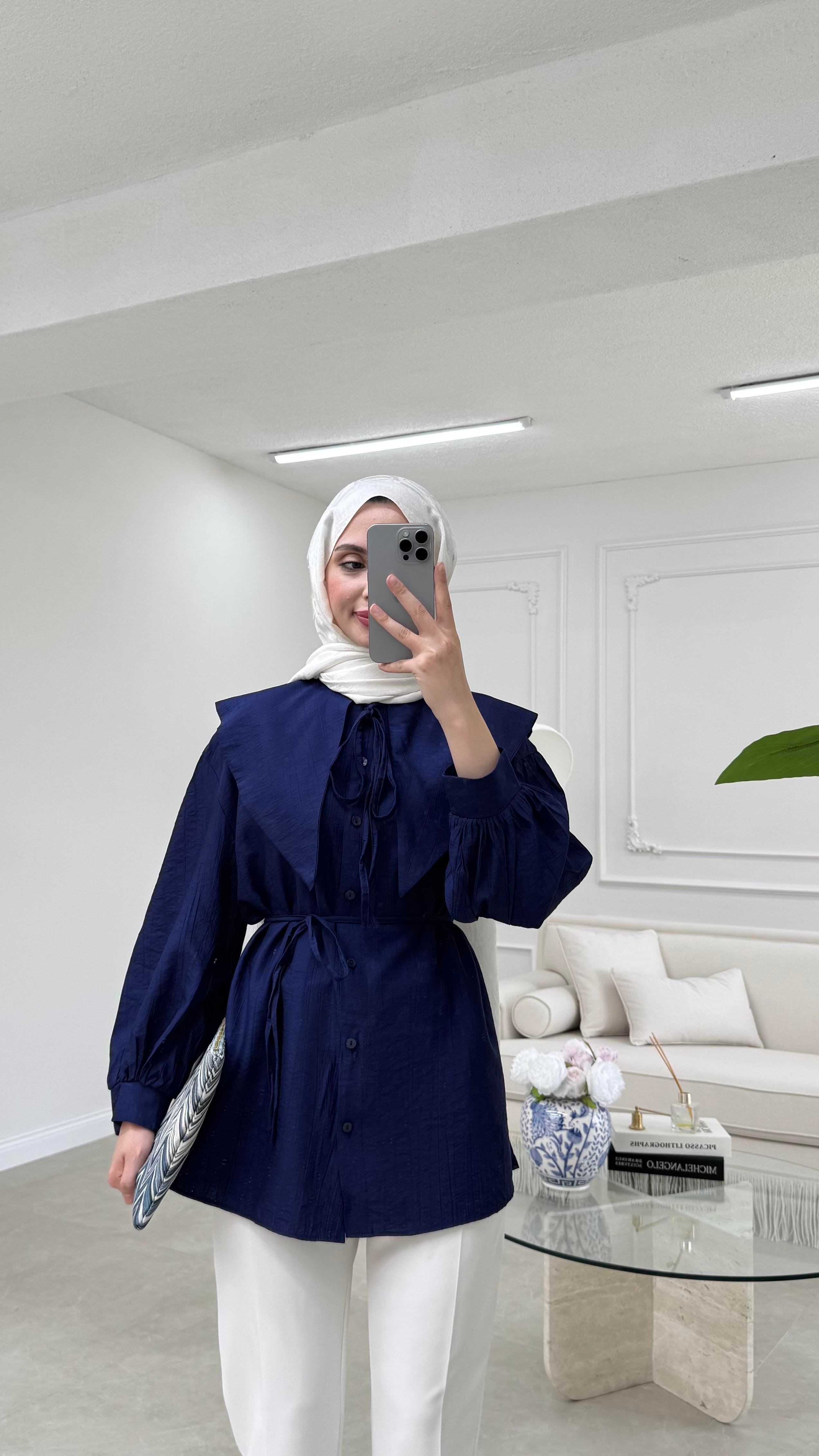 Rubi Gömlek Lacivert