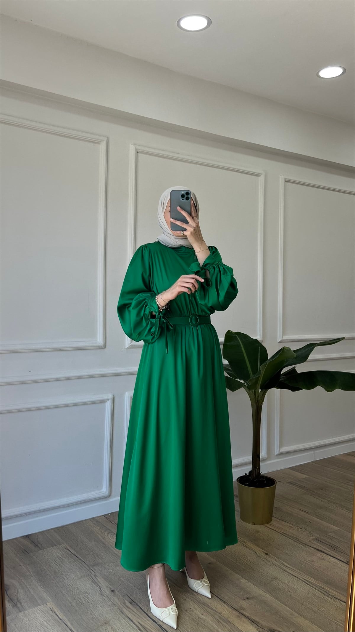 Saten Elbise - Benetton