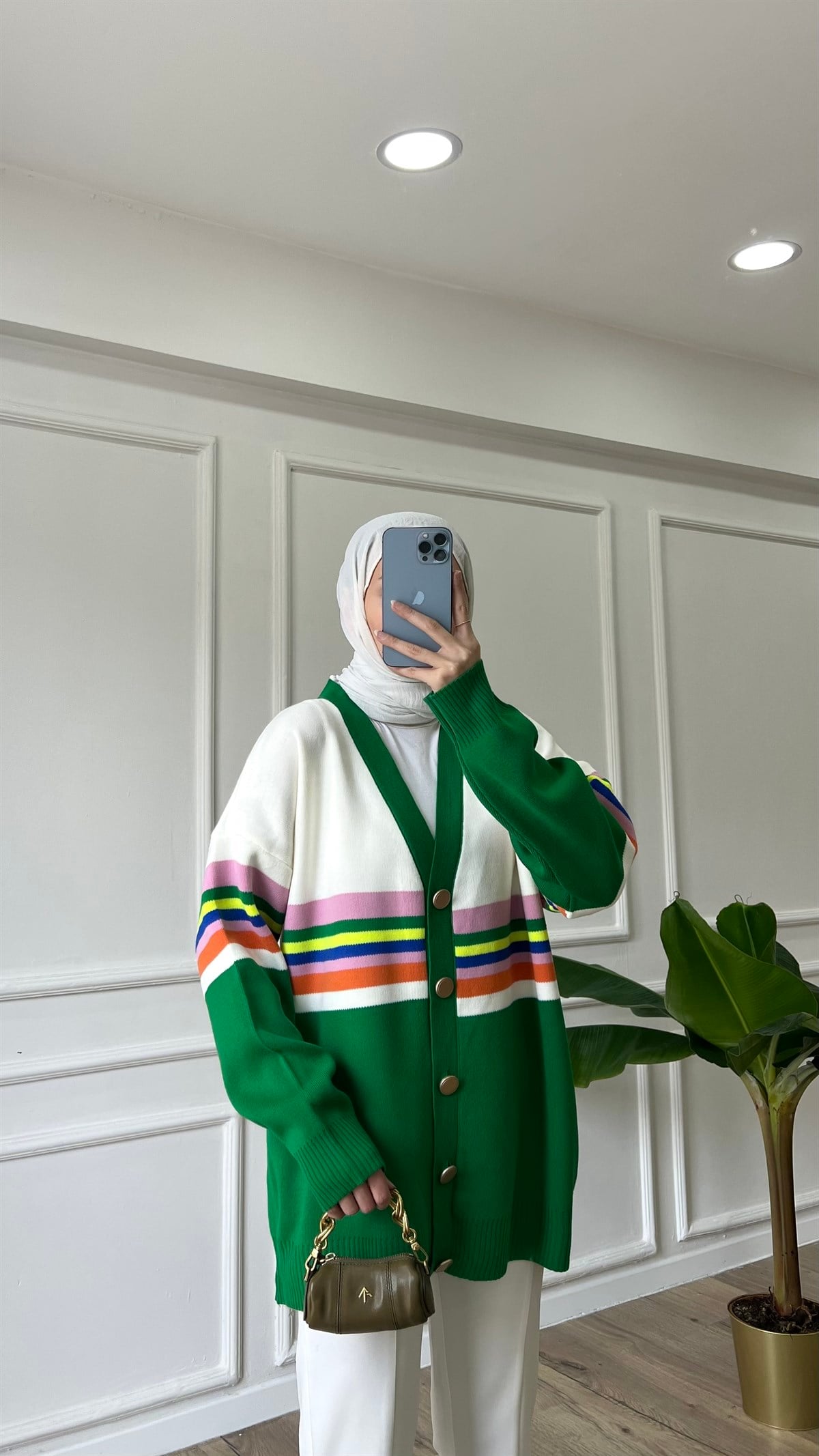 Şeritli Hırka - Benetton