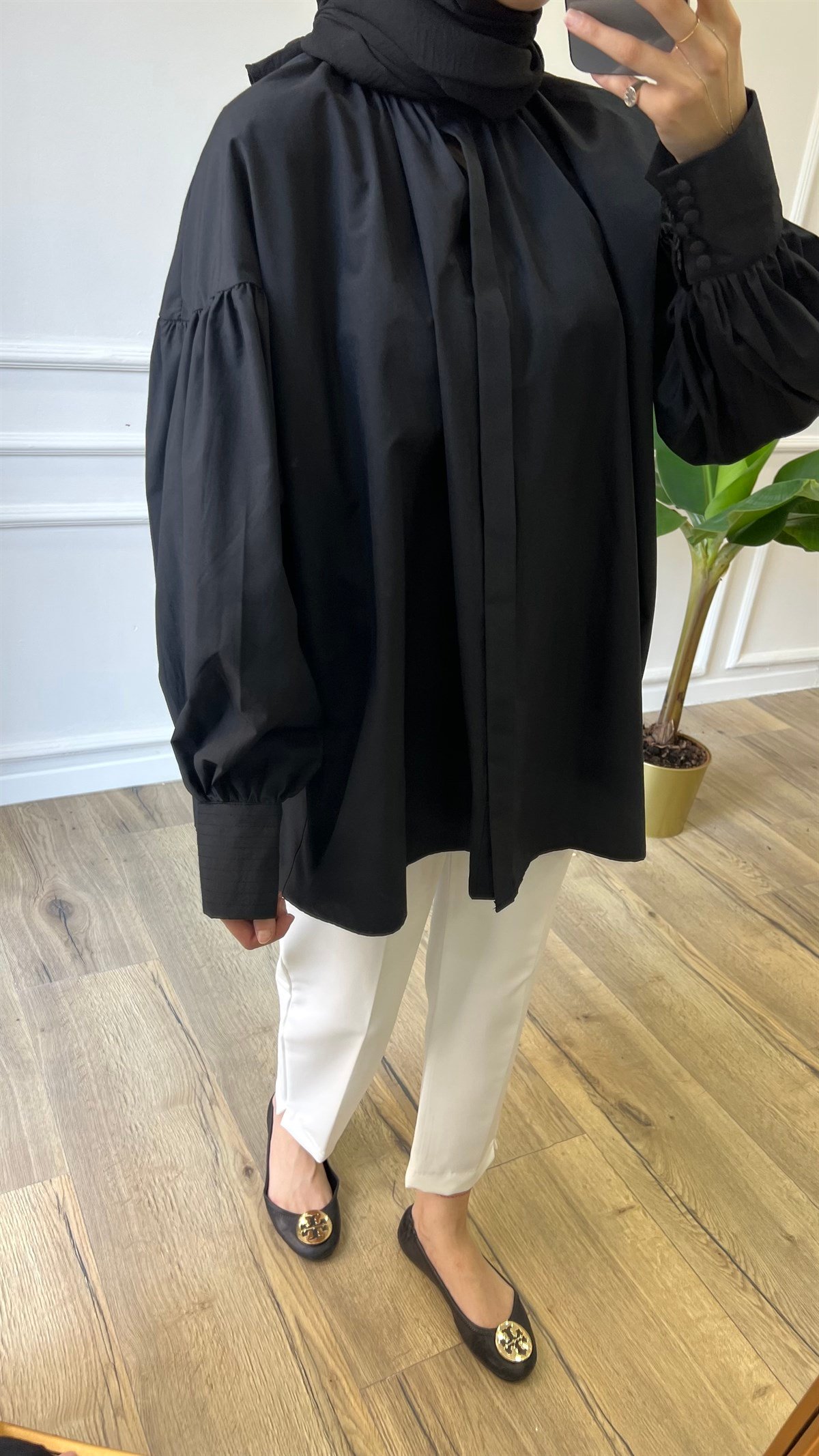 Stella Gömlek - Siyah