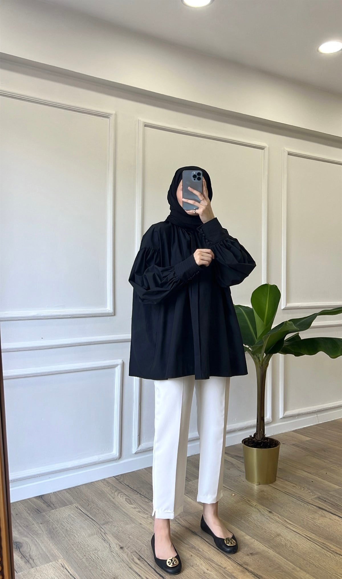 Stella Gömlek - Siyah