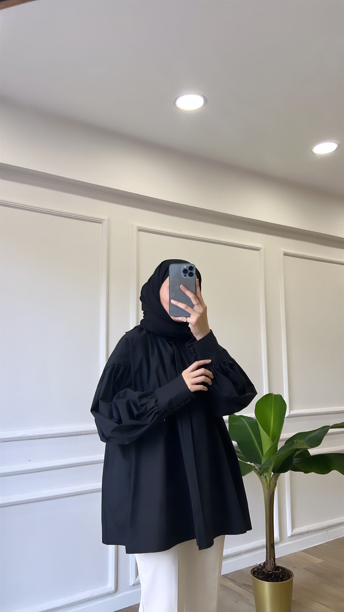 Stella Gömlek - Siyah