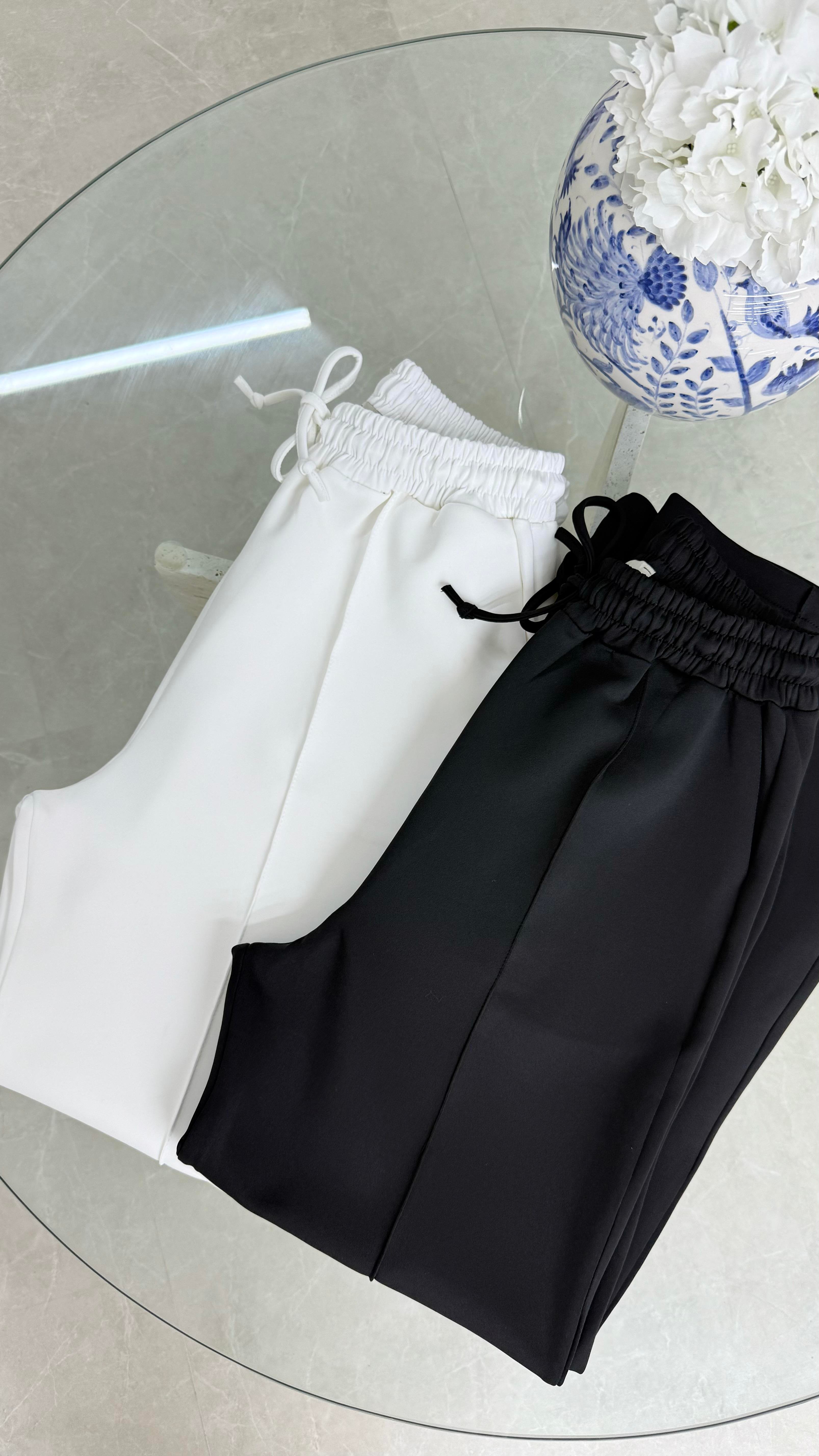 Yeni Çımalı Pantolon Siyah